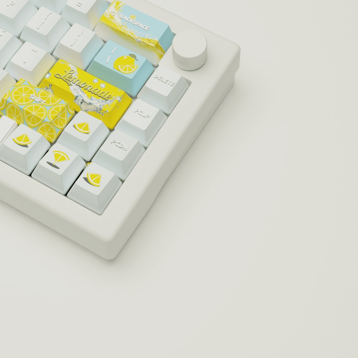 Lemonade Design Keycaps & Mechanical Keyboard