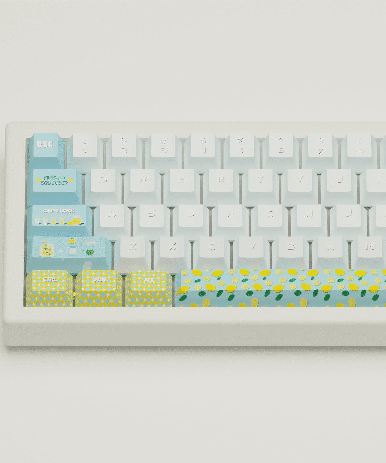 Lemonade Design Keycaps & Mechanical Keyboard