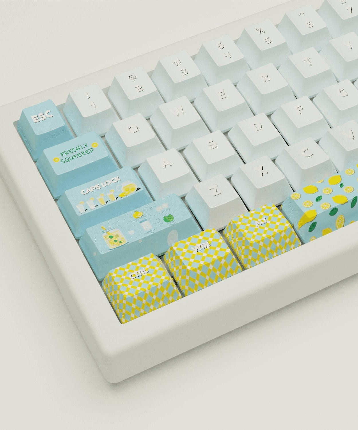 Lemonade Design Keycaps & Mechanical Keyboard