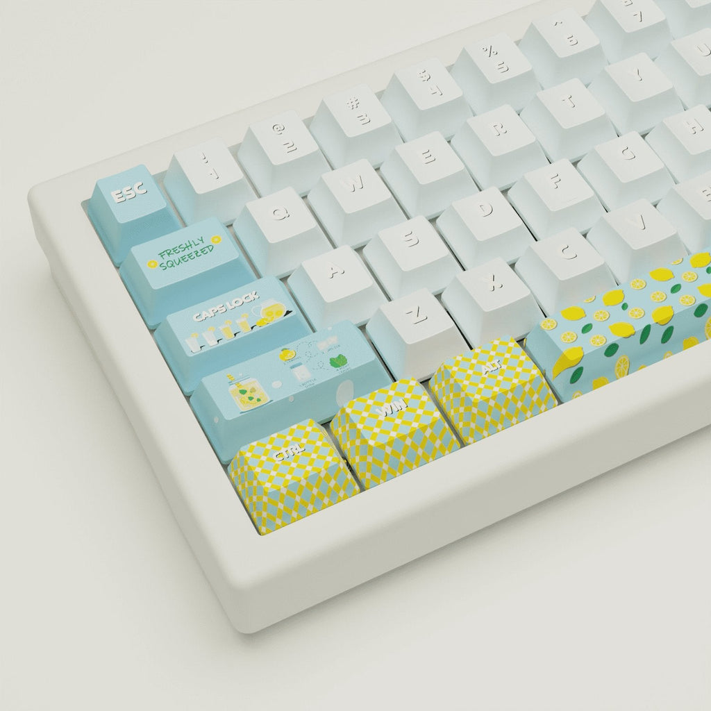 Lemonade Design Keycaps & Mechanical Keyboard