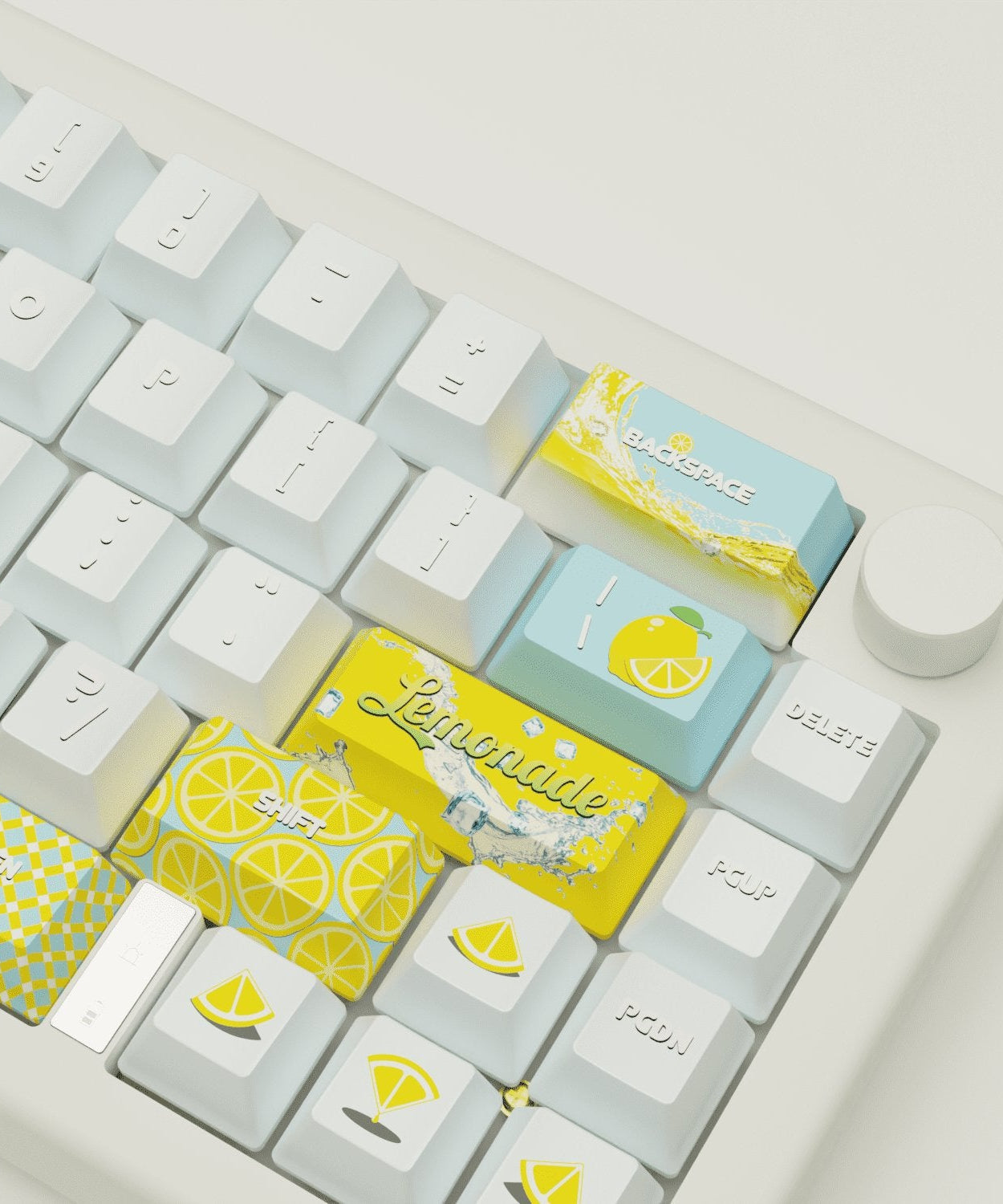 Lemonade Design Keycaps & Mechanical Keyboard