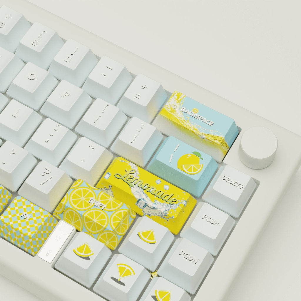 Lemonade Design Keycaps & Mechanical Keyboard