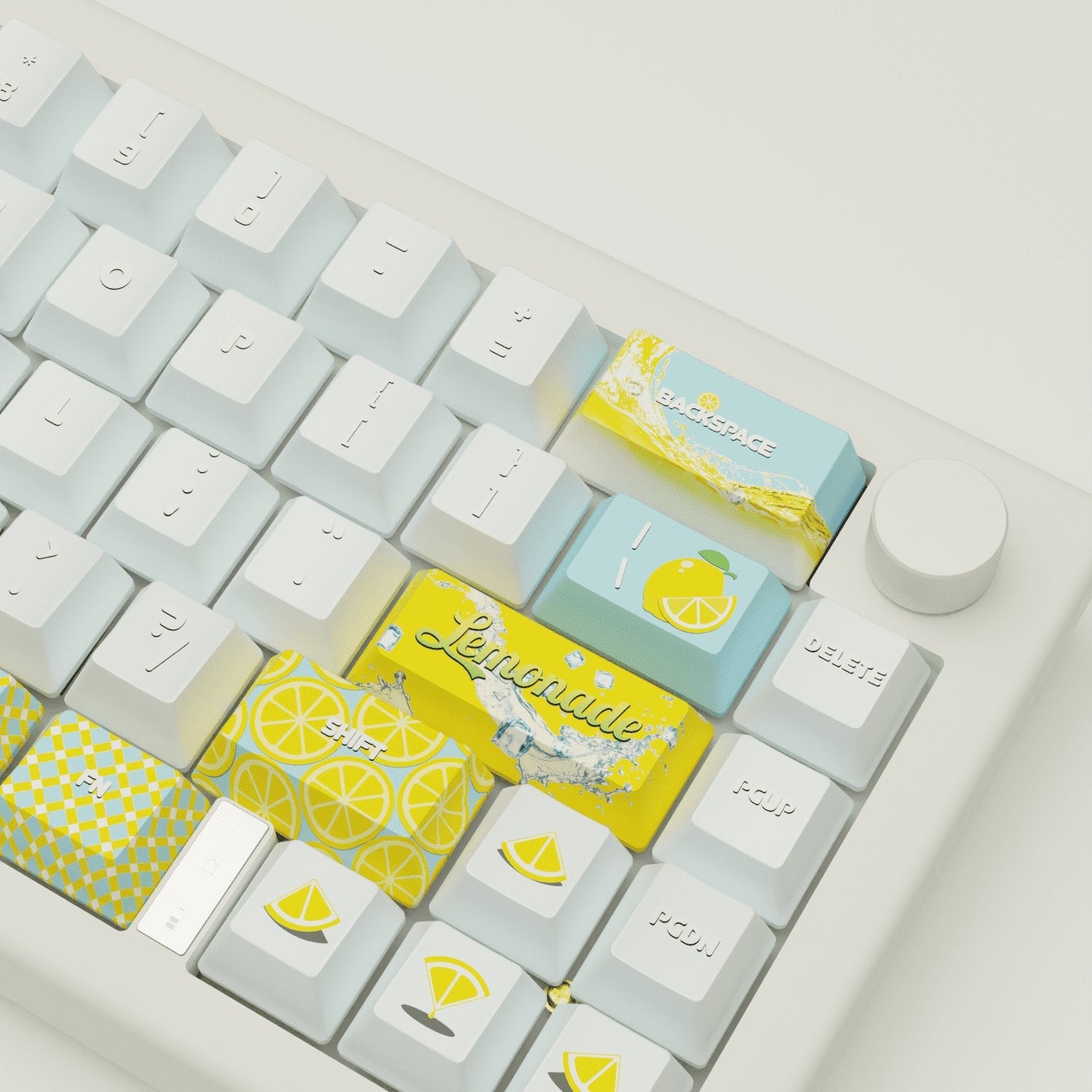 Lemonade Design Keycaps & Mechanical Keyboard
