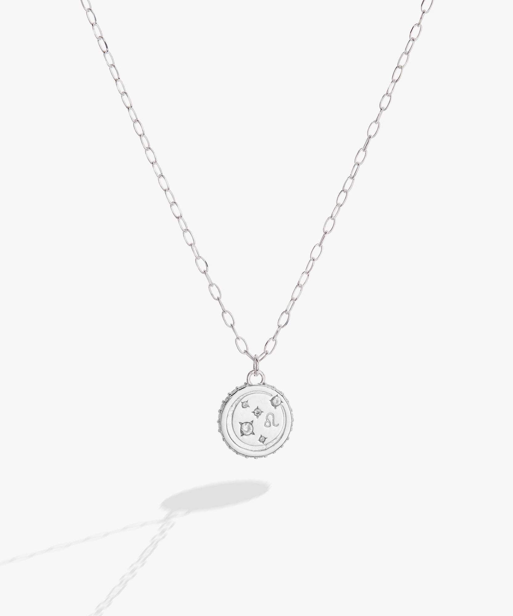 Leo Zodiac Precious Necklace