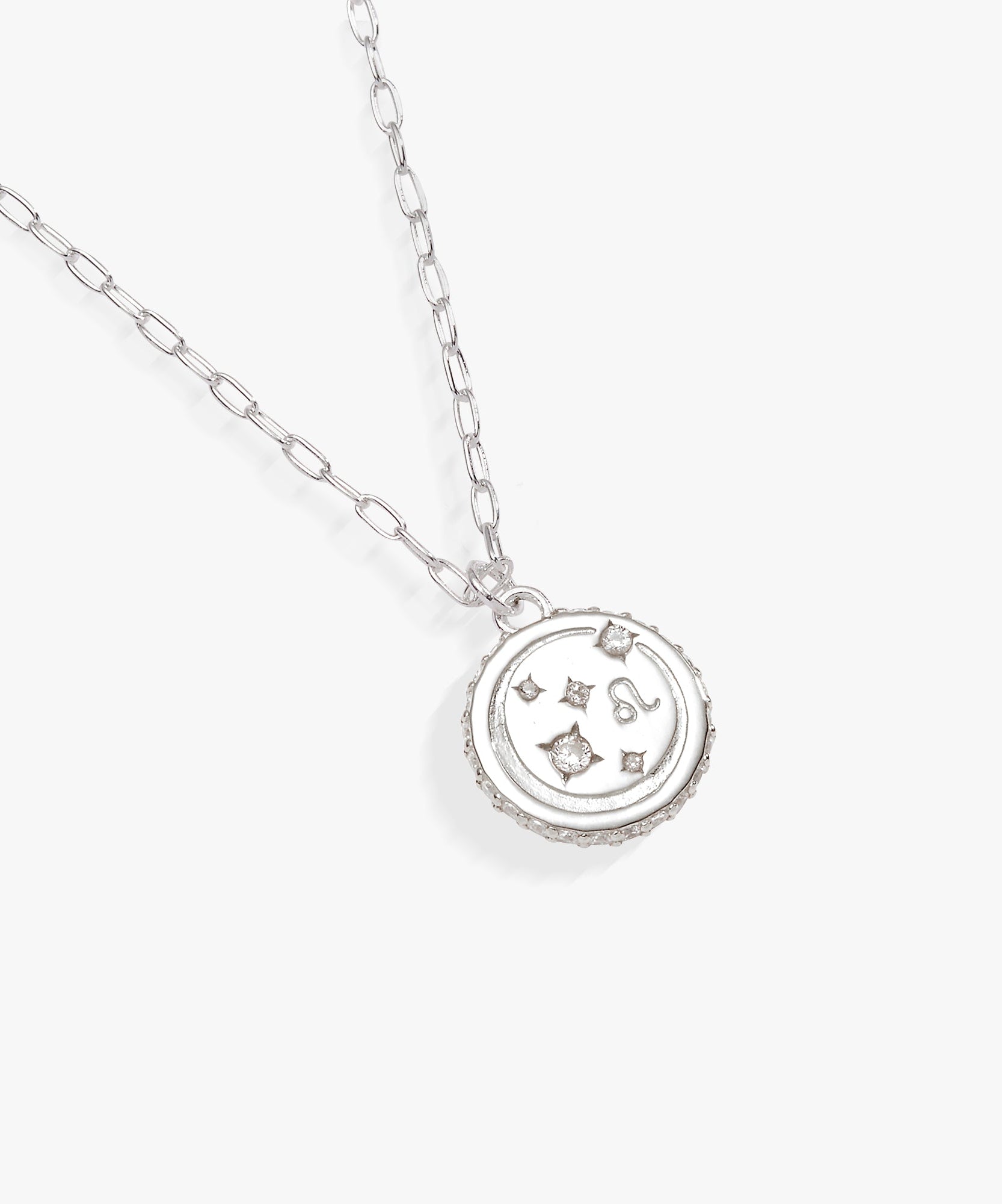 Leo Zodiac Precious Necklace