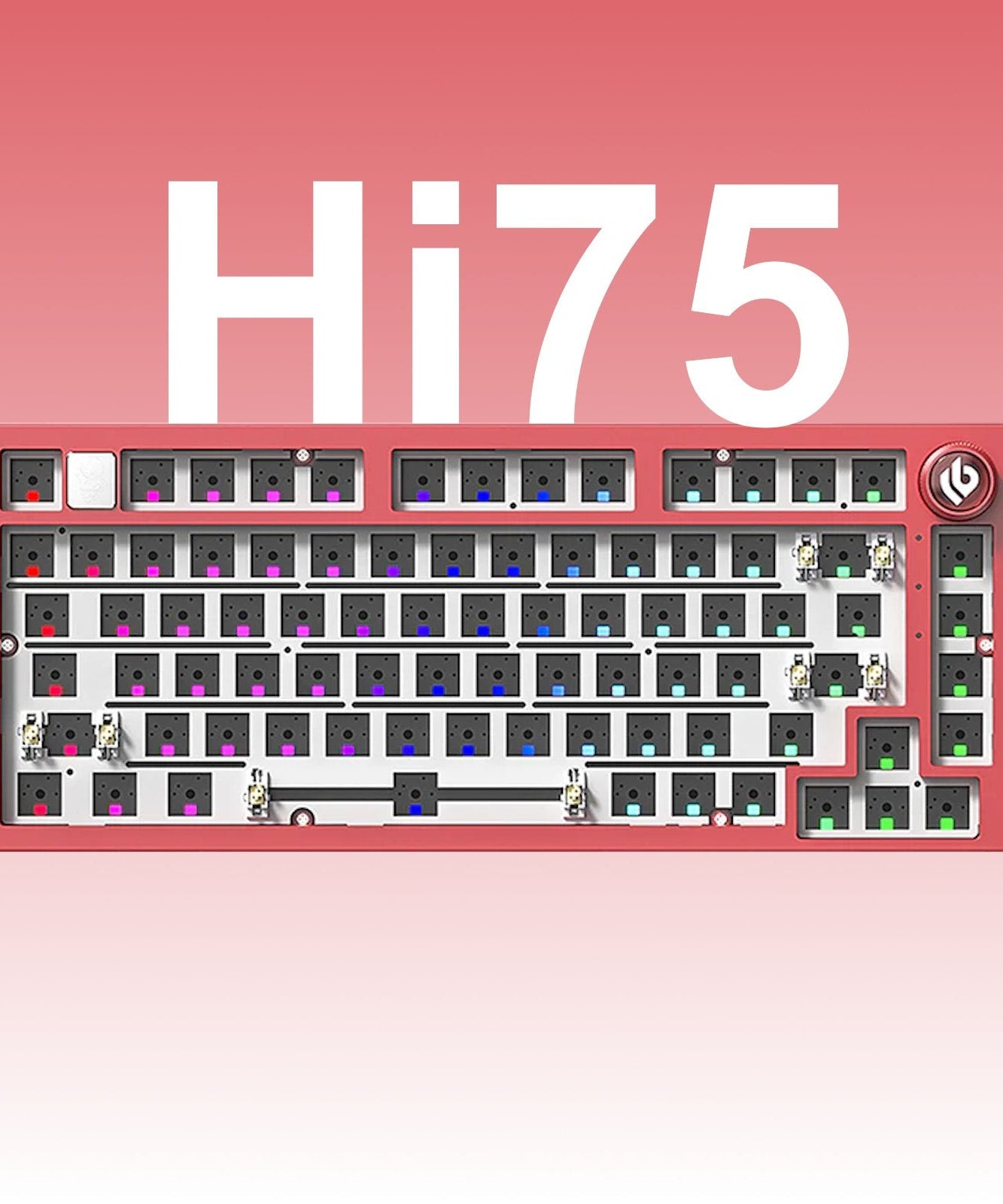 LEOBOG Hi75 75% Aluminum Alloy Keyboard Barebone Kit