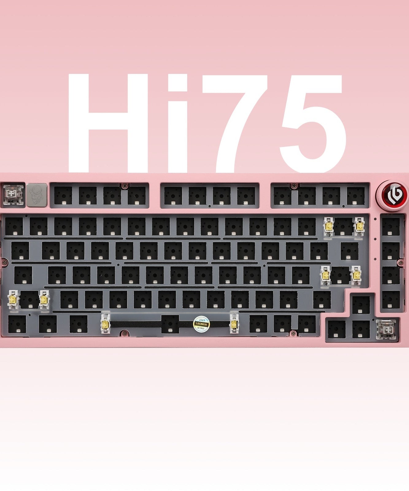 LEOBOG Hi75 75% Aluminum Alloy Keyboard Barebone Kit