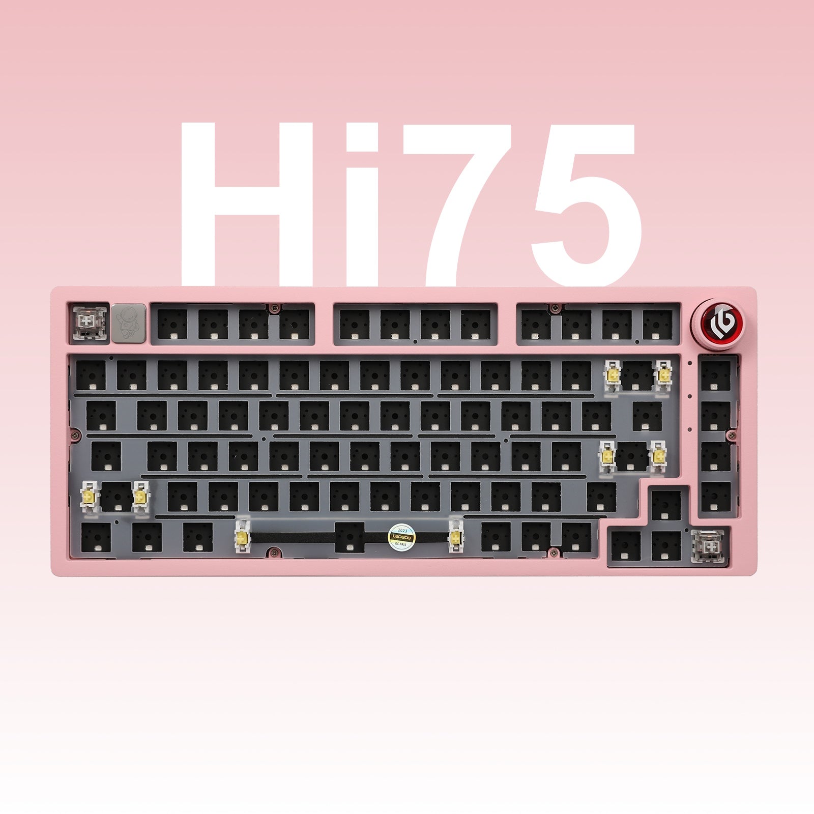 LEOBOG Hi75 75% Aluminum Alloy Keyboard Barebone Kit