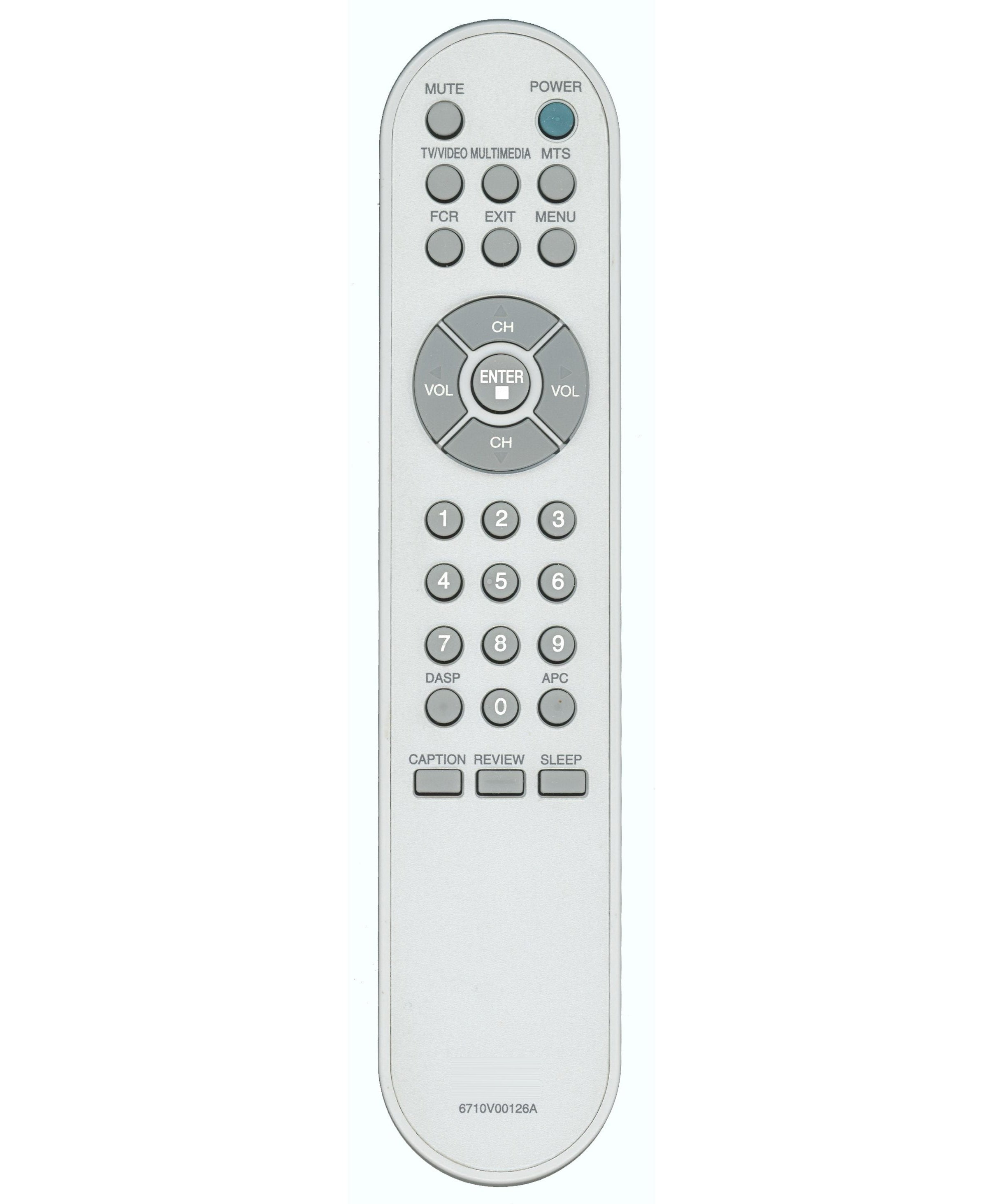 LG 6710V00126A TV Remote Control