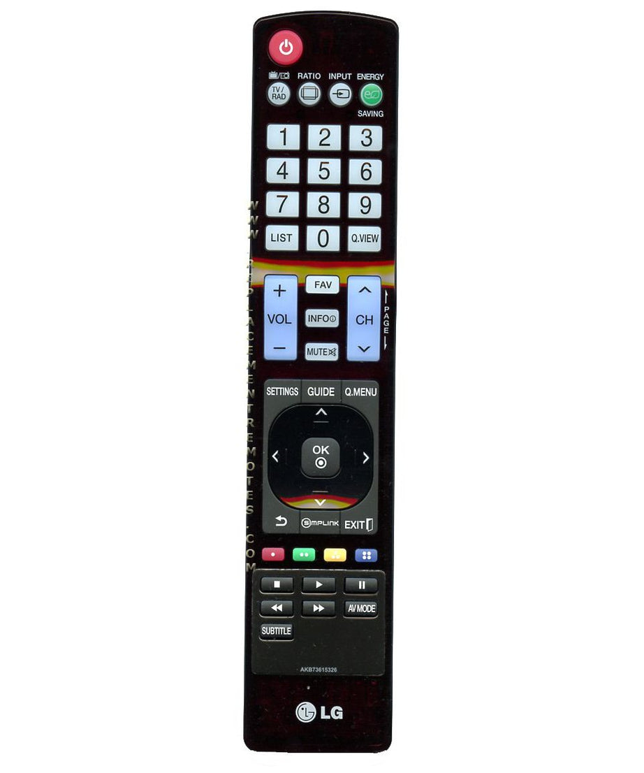 LG AGF76578718 TV Remote Control