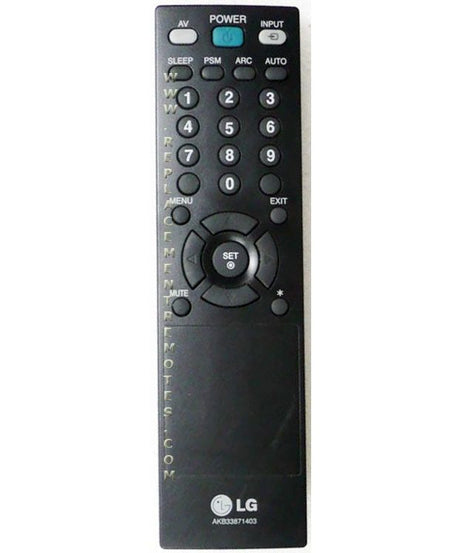 LG AKB33871403 TV Remote Control