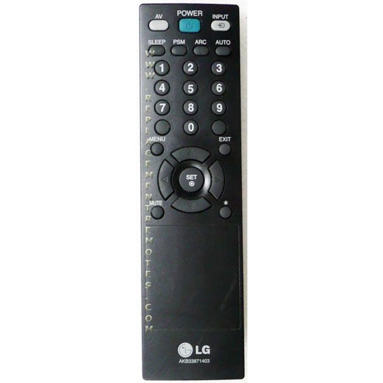 LG AKB33871403 TV Remote Control