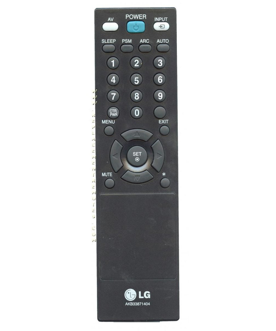 LG AKB33871404 TV Remote Control