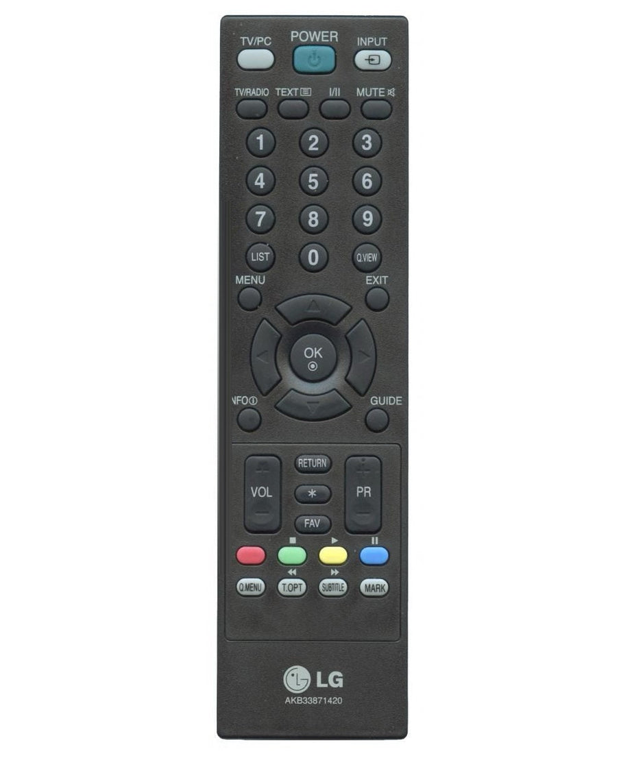 LG AKB33871420 TV Remote Control