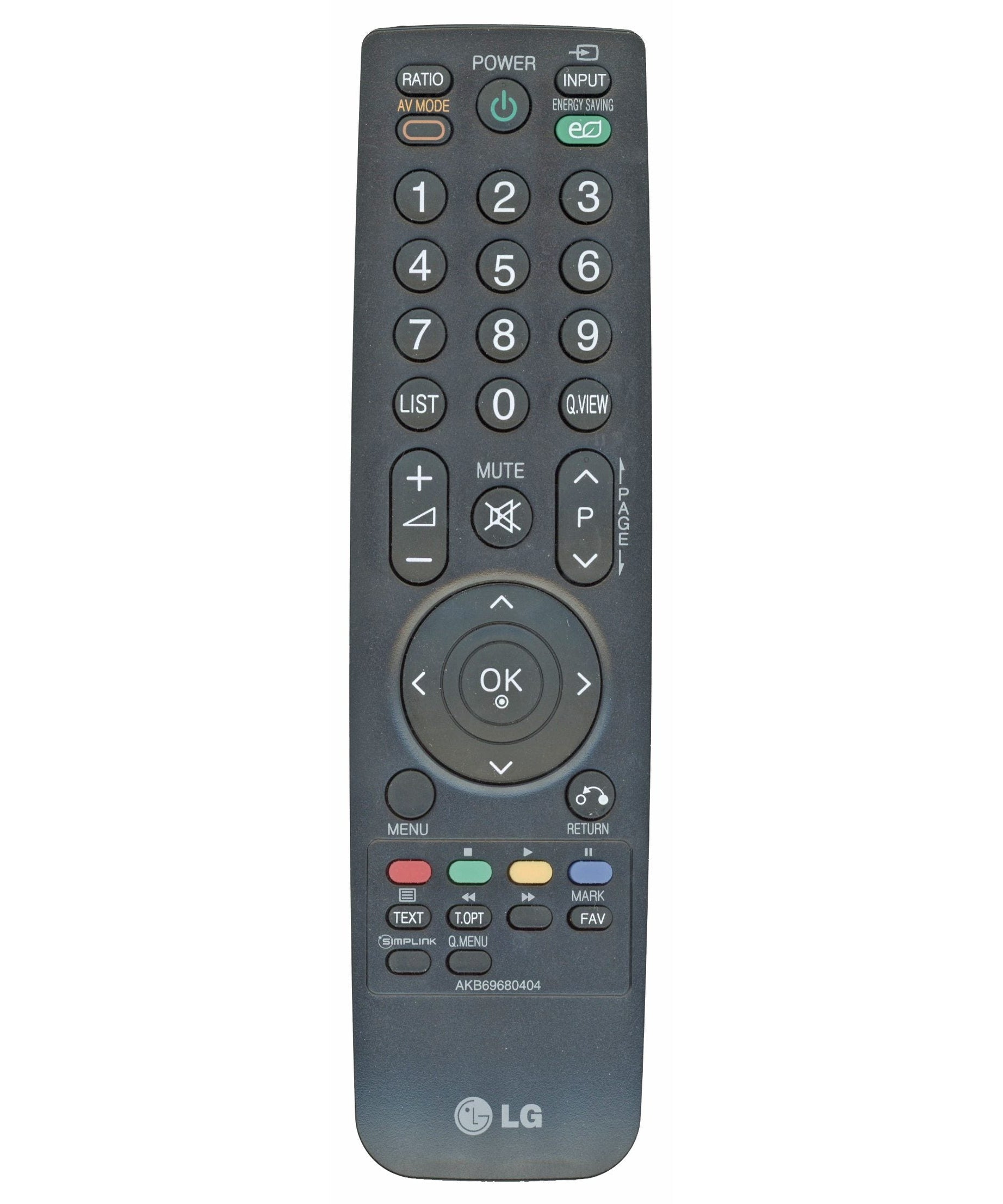 LG AKB69680404 TV Remote Control