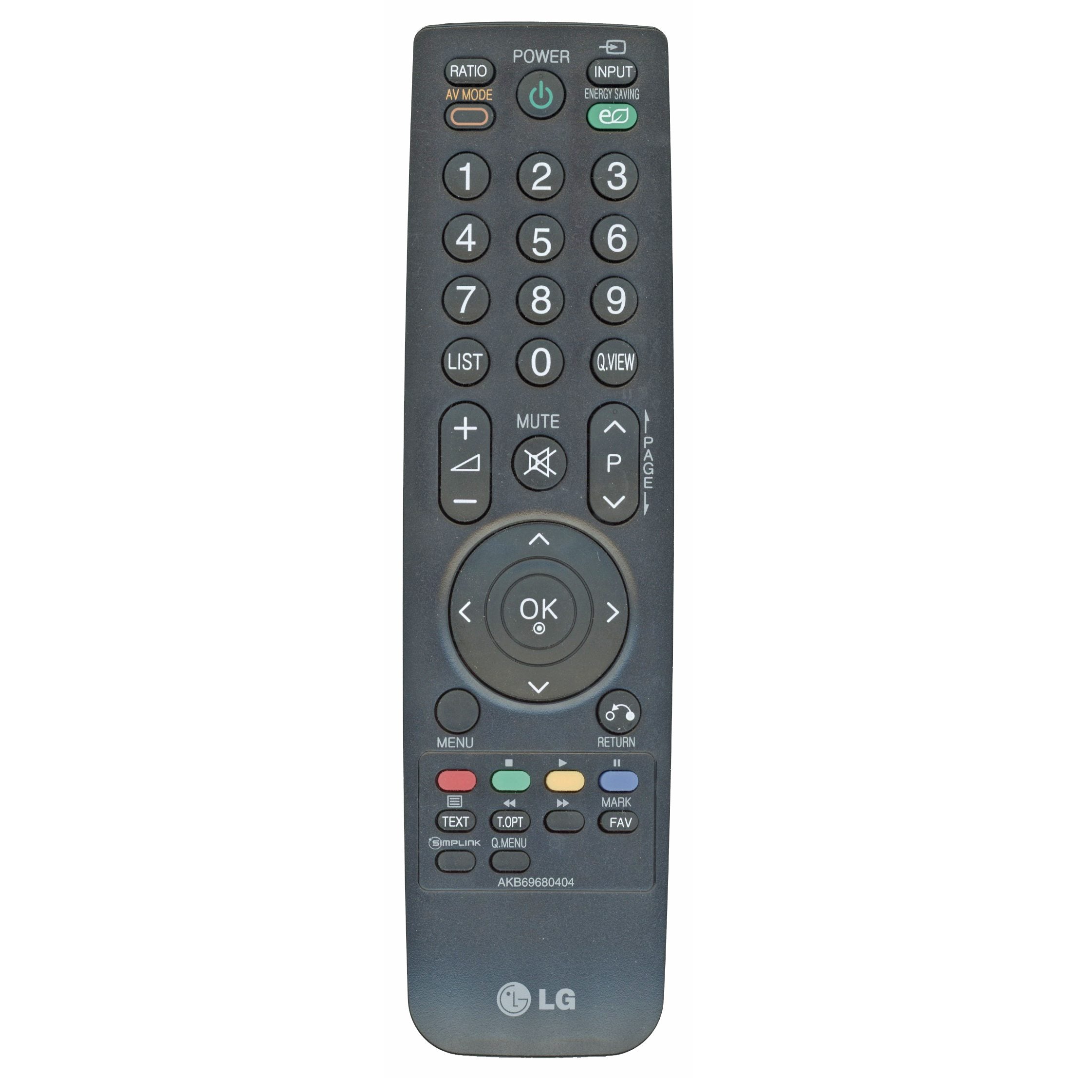 LG AKB69680404 TV Remote Control