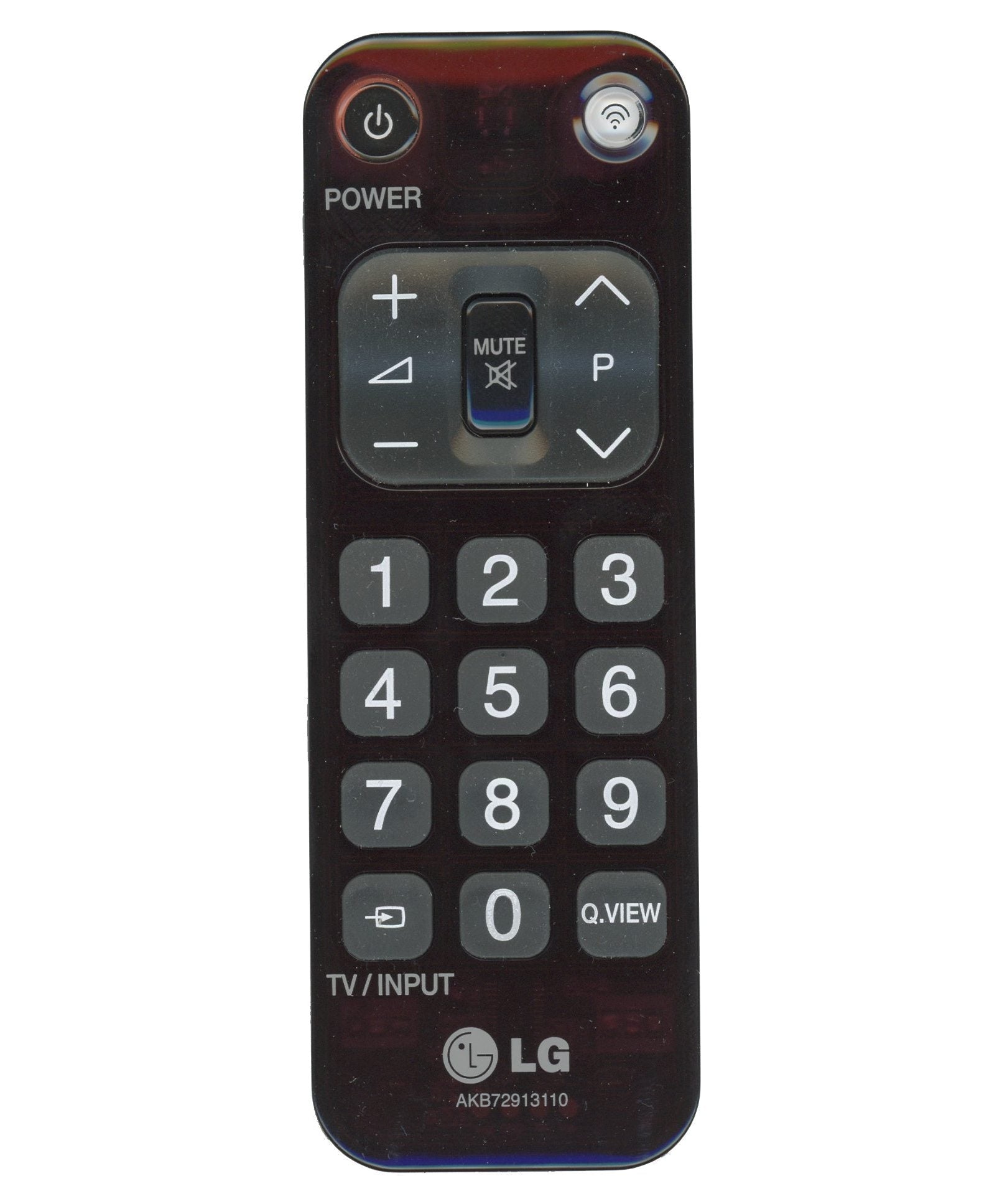 LG AKB72913110 Multiple Bed Healthcare TV Remote Control
