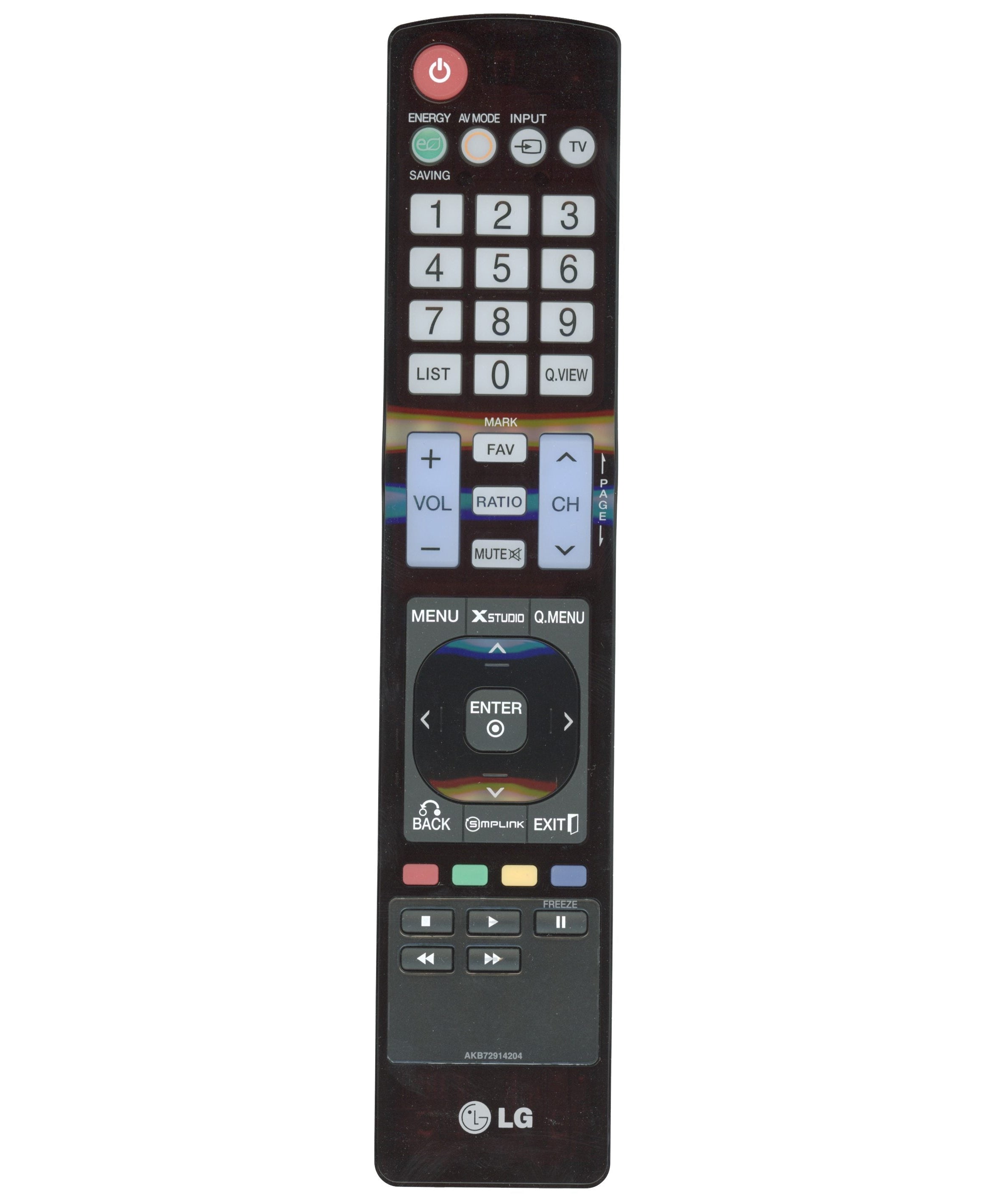 LG AKB72914204 TV Remote Control