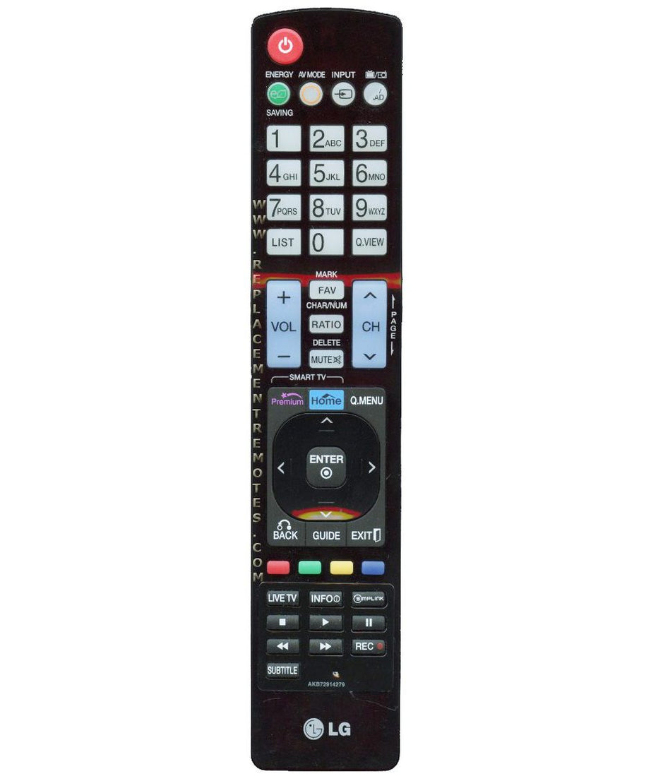 LG AKB72914279 TV Remote Control