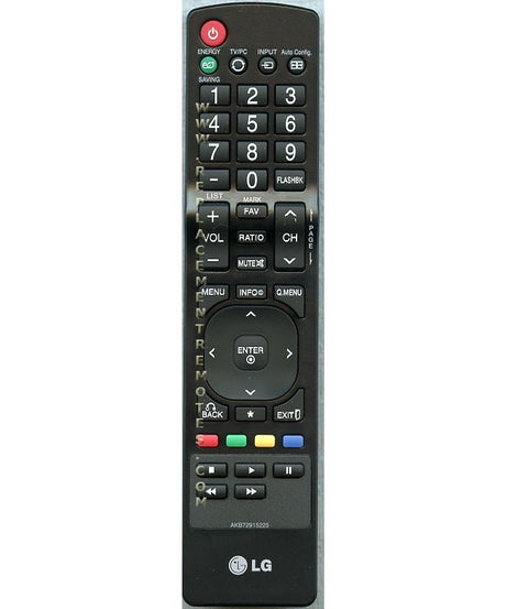 LG AKB72915225 TV Remote Control