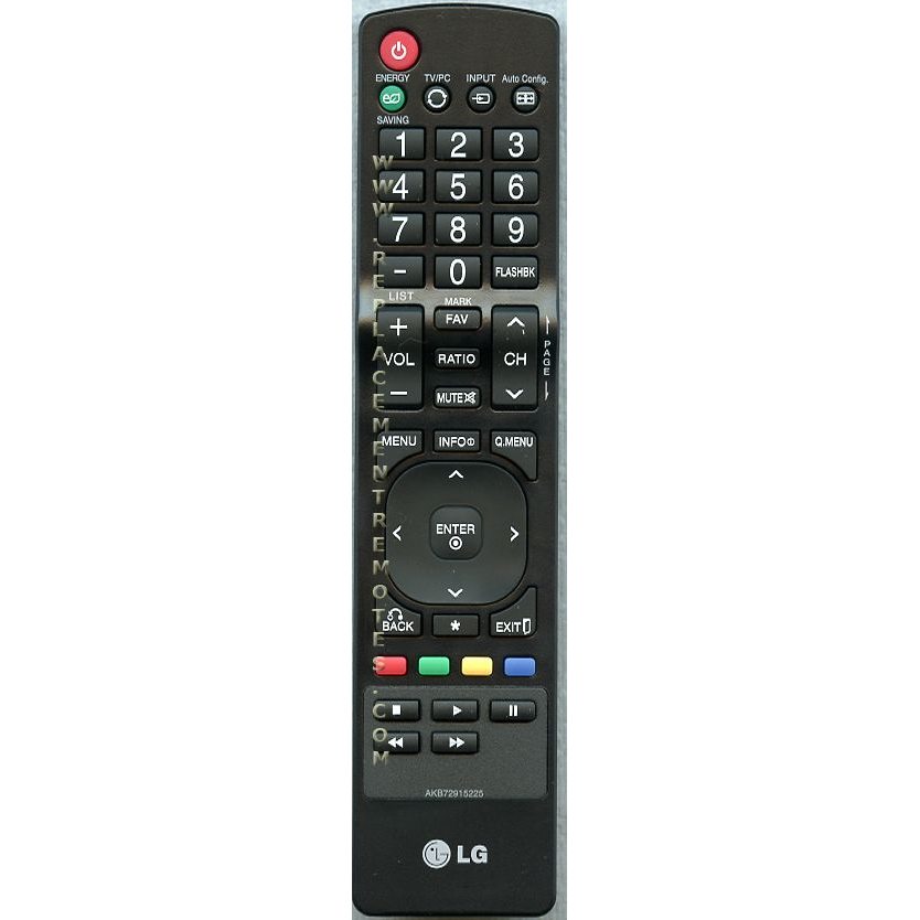 LG AKB72915225 TV Remote Control