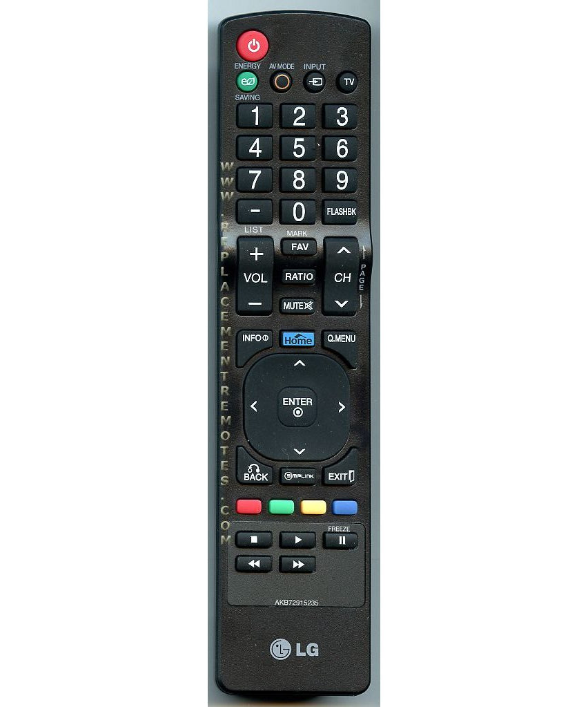 LG AKB72915235 TV Remote Control
