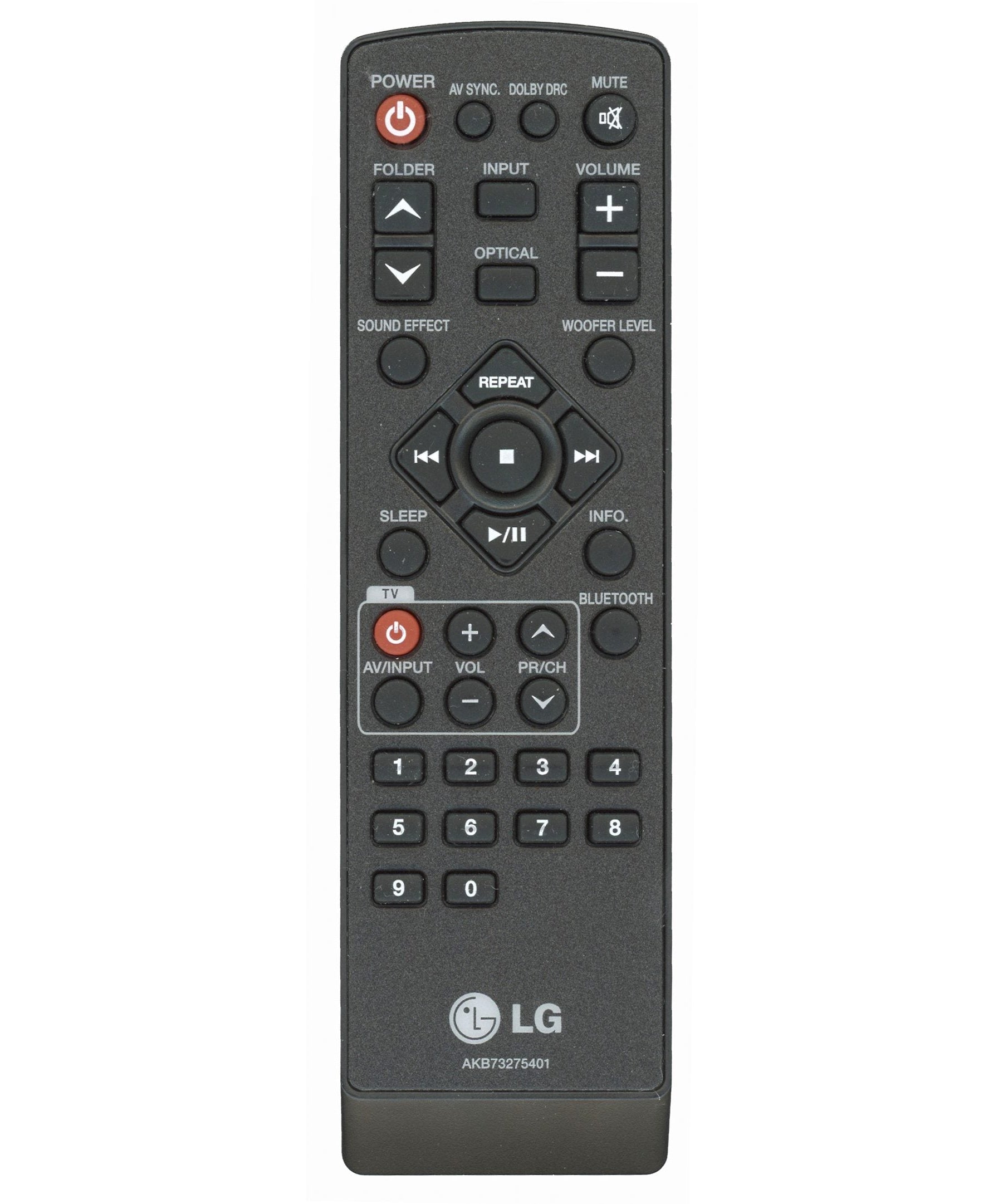 LG AKB73275401 Home Theater Remote Control