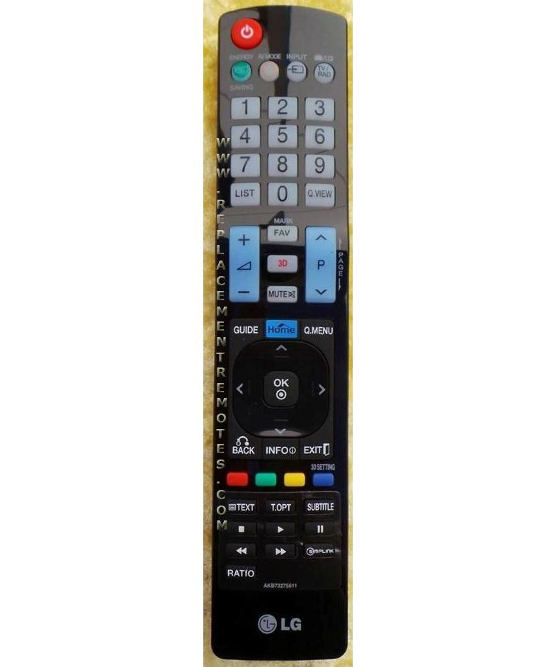 LG AKB73275611 TV Remote Control