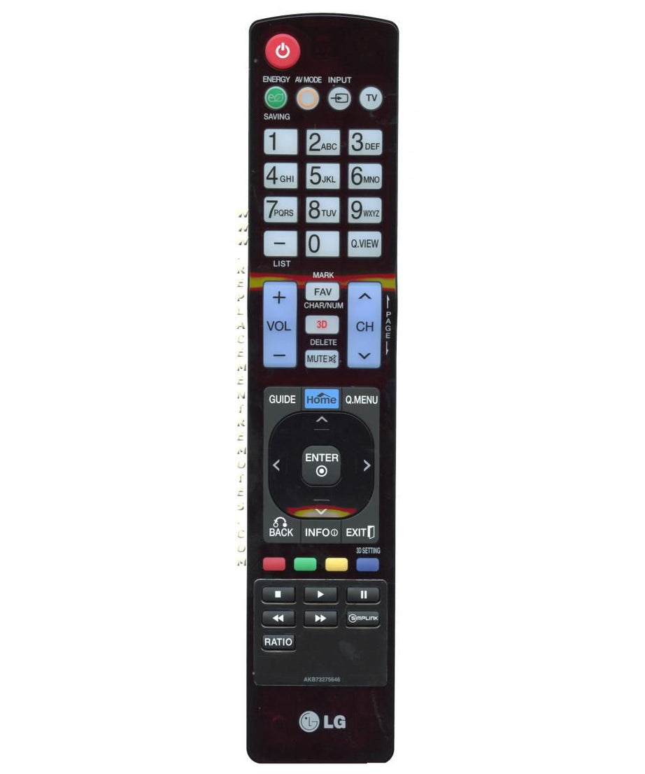 LG AKB73275646 TV Remote Control