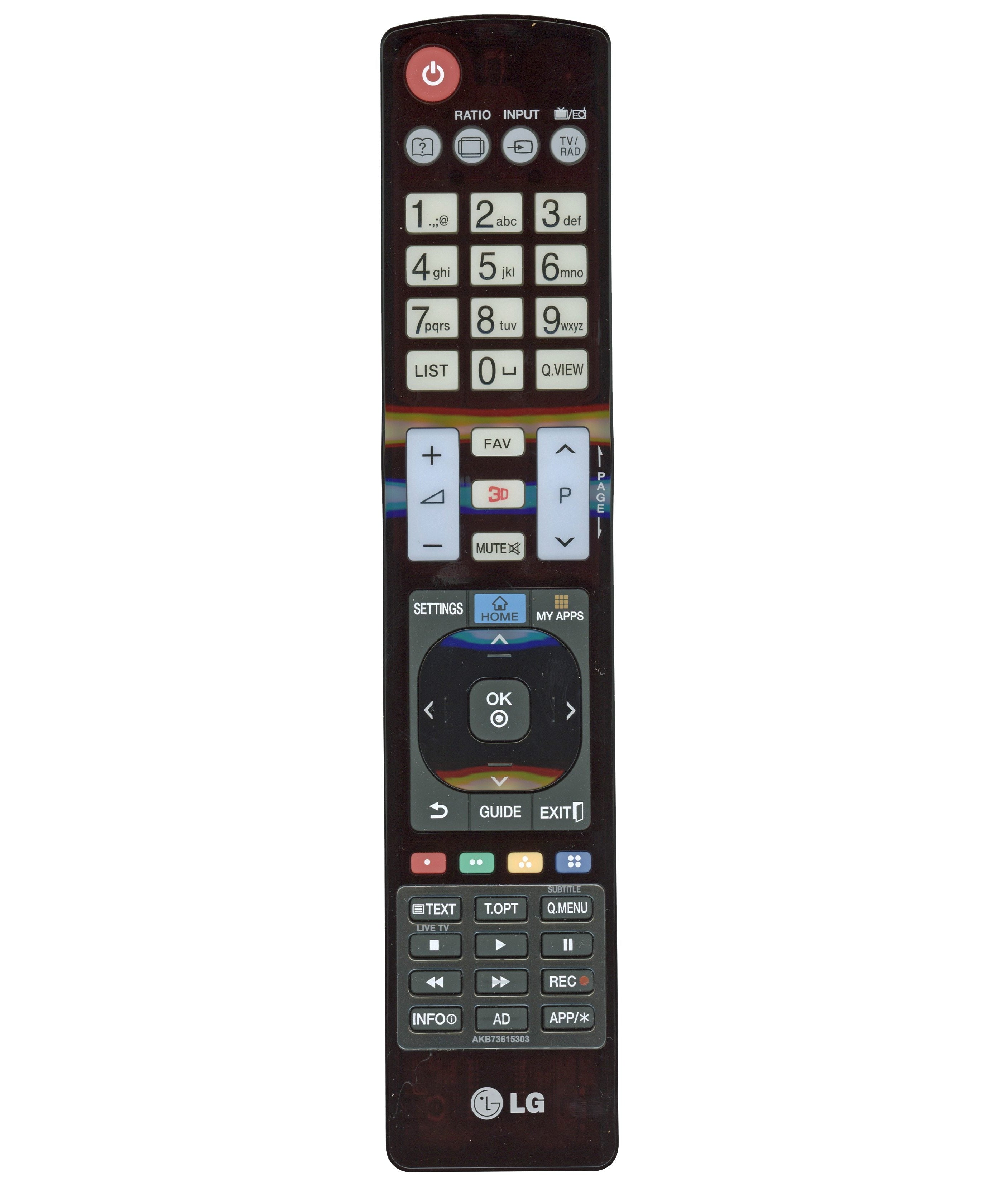 LG AKB73615303 EU TV Remote Control