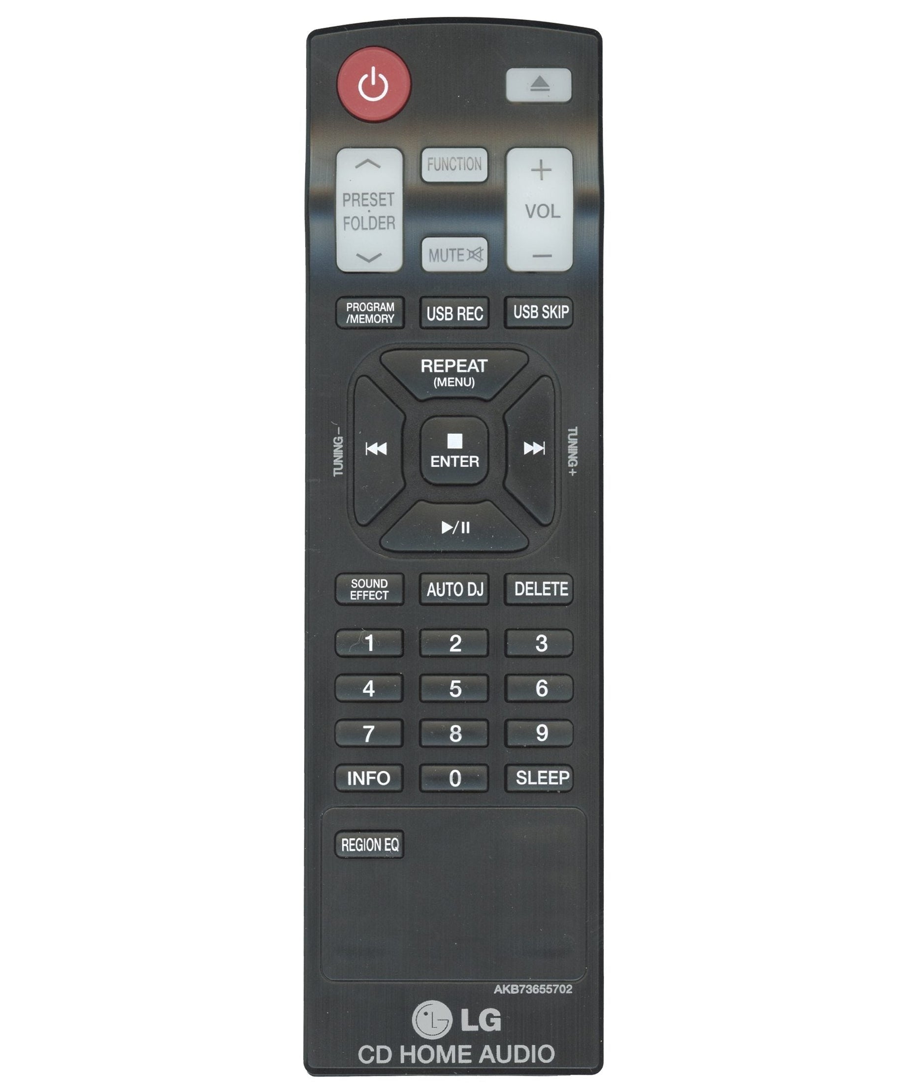 LG AKB73655702 Receiver Remote Control