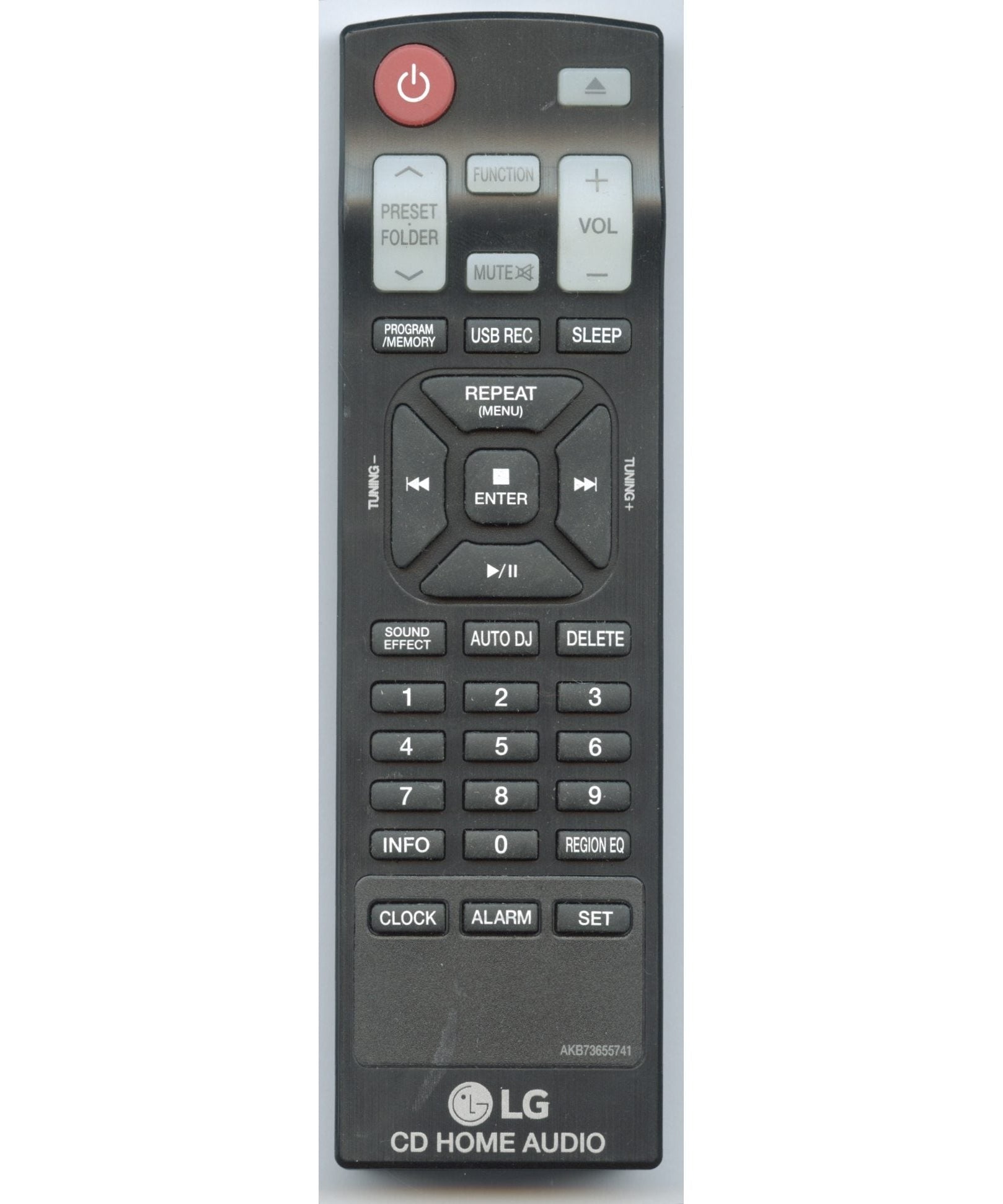 LG AKB73655741 Audio Remote Control