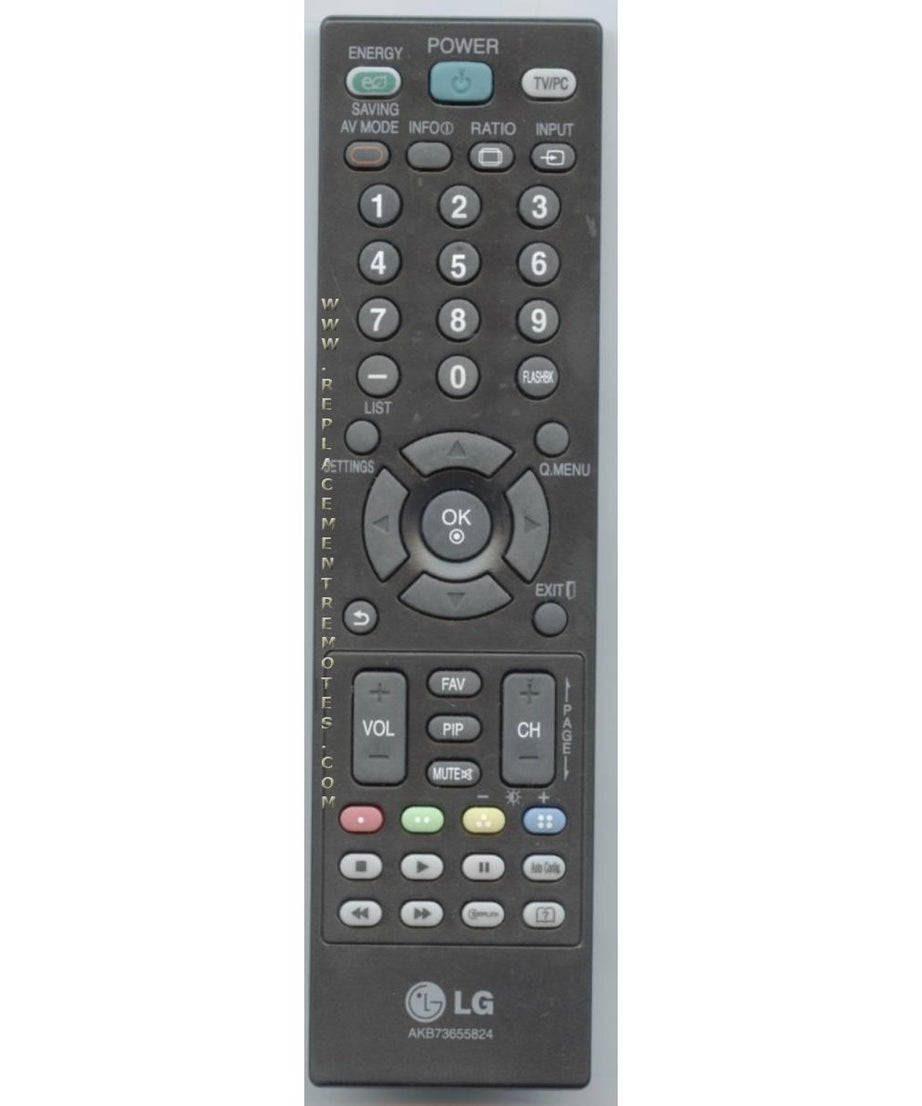 LG AKB73655824 TV Remote Control
