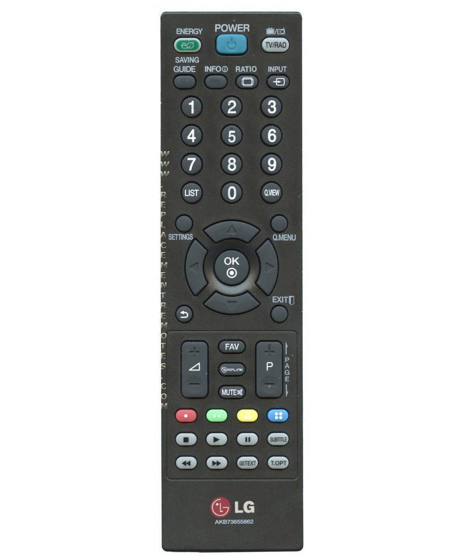 LG AKB73655862 TV Remote Control