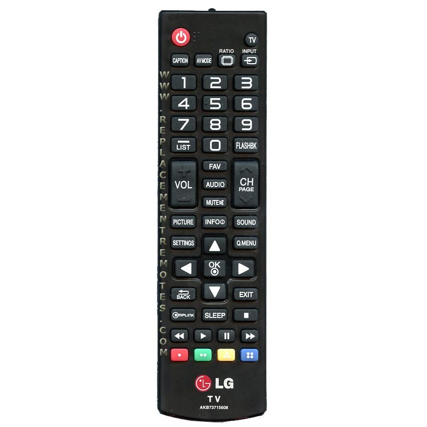 LG AKB73715608 Standard TV Remote Control | IR | AKB73715608