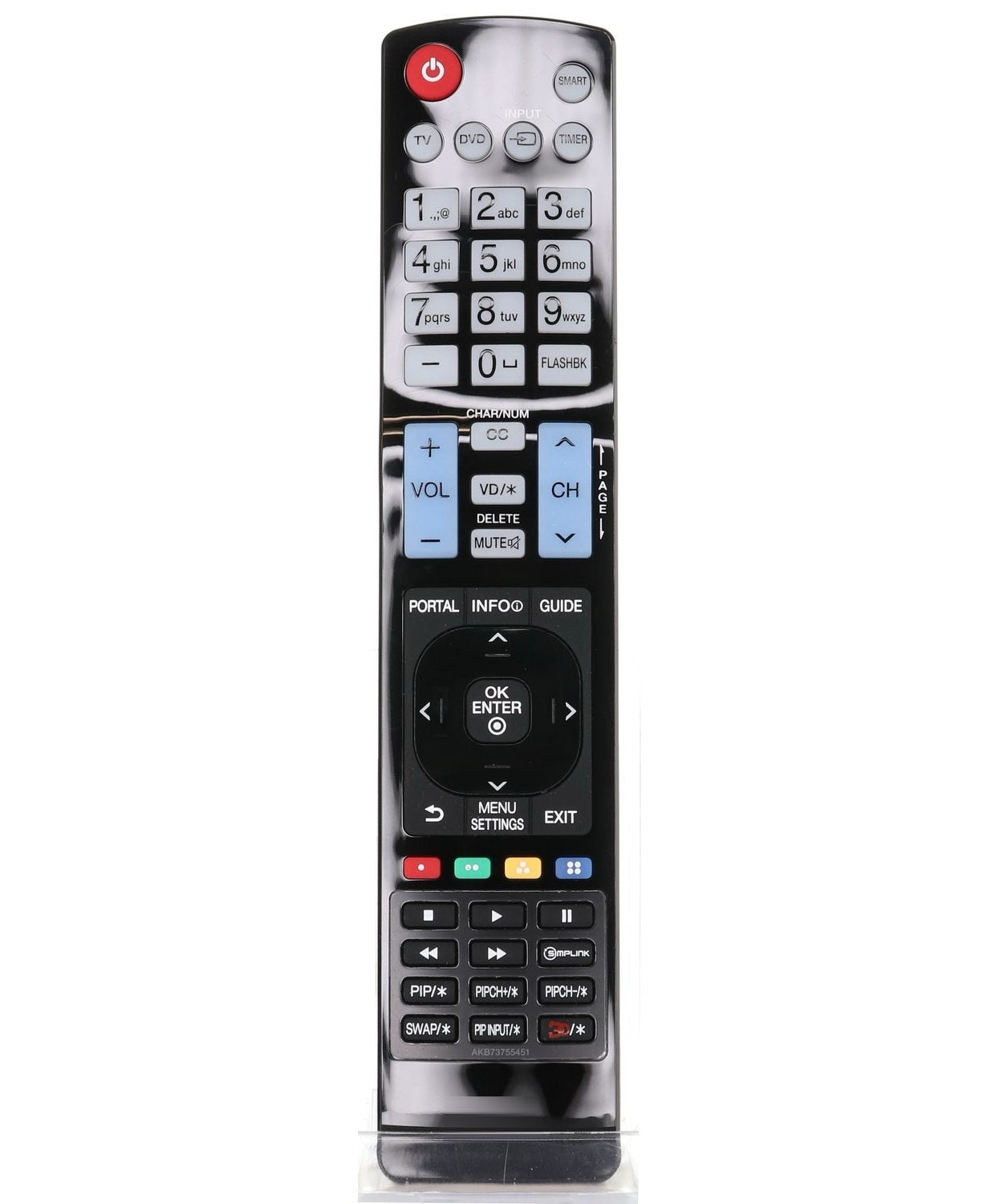 LG AKB73755451 Hospitality Commercial TV Remote Control - AKB73755451