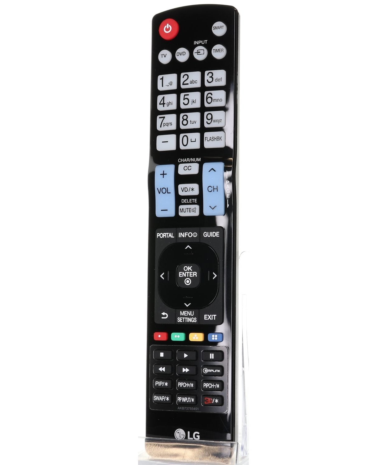 LG AKB73755451 Hospitality Commercial TV Remote Control - AKB73755451