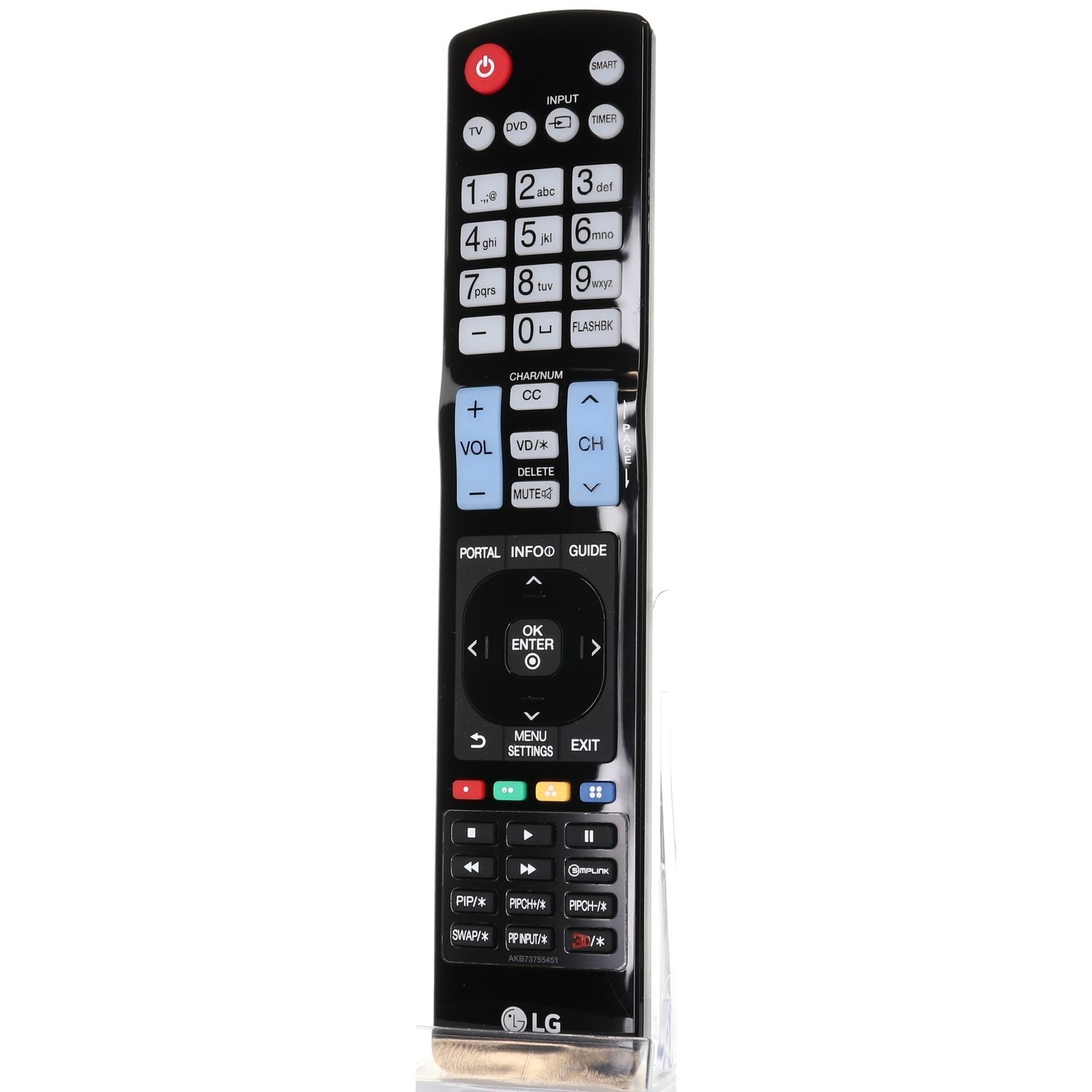 LG AKB73755451 Hospitality Commercial TV Remote Control - AKB73755451