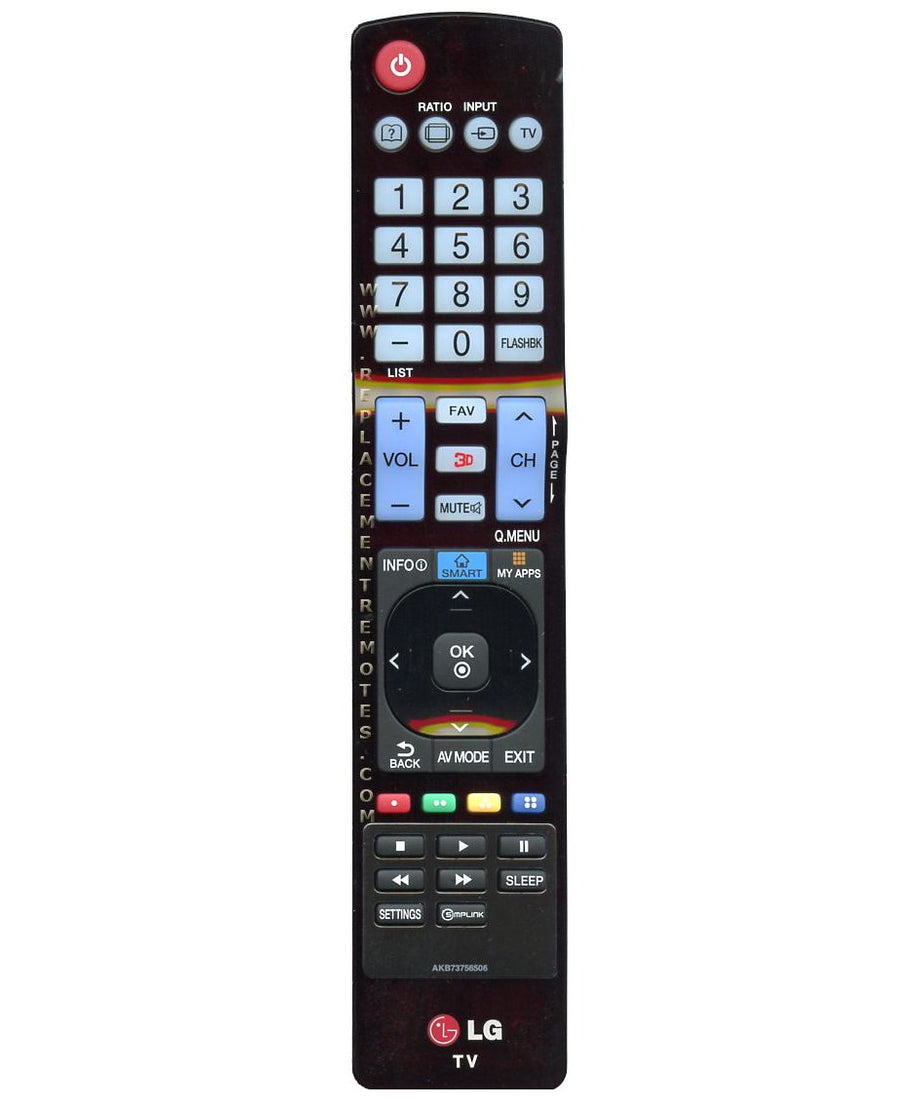 LG AKB73756506 TV Remote Control