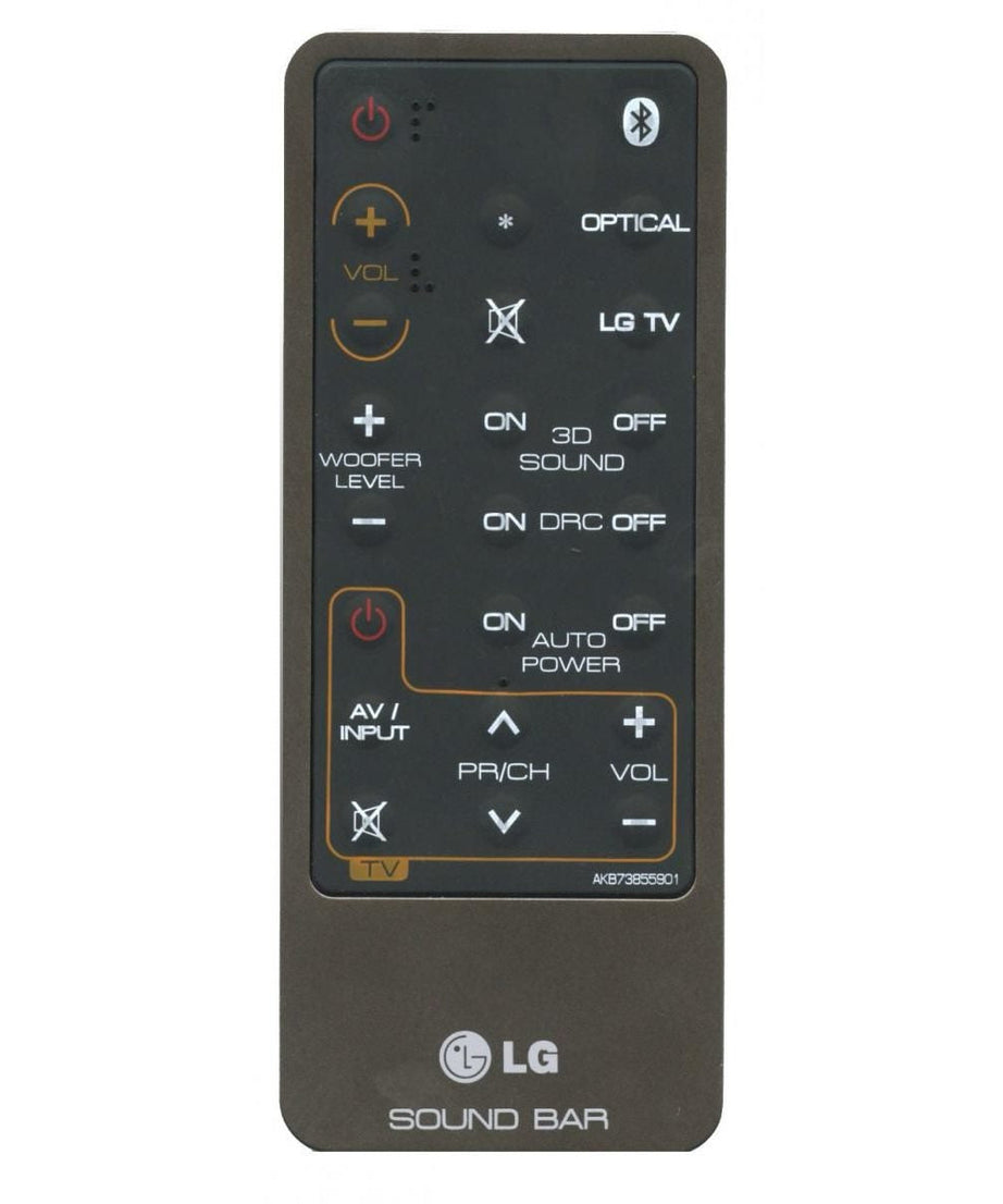 LG AKB73855901 Sound Bar Remote Control