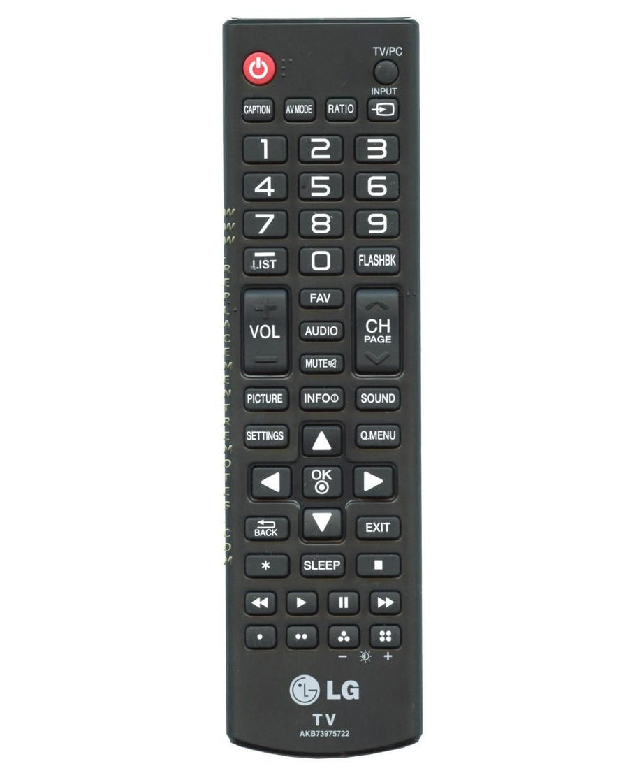 LG AKB73975722 TV Remote Control