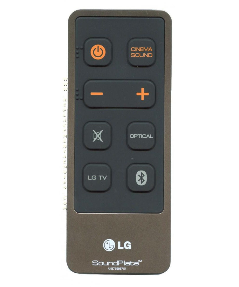 LG AKB73996701 Sound Bar Remote Control
