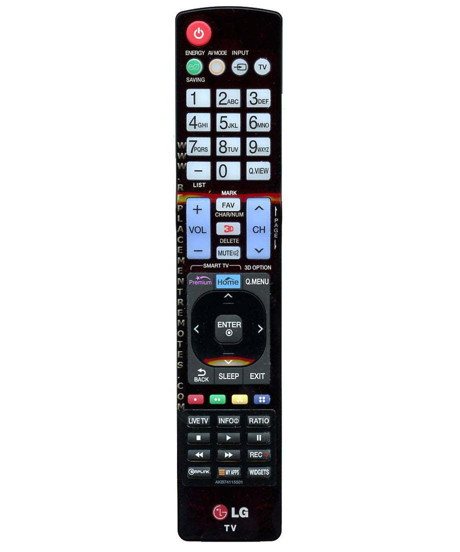 LG AKB74115501 TV Master Remote Control