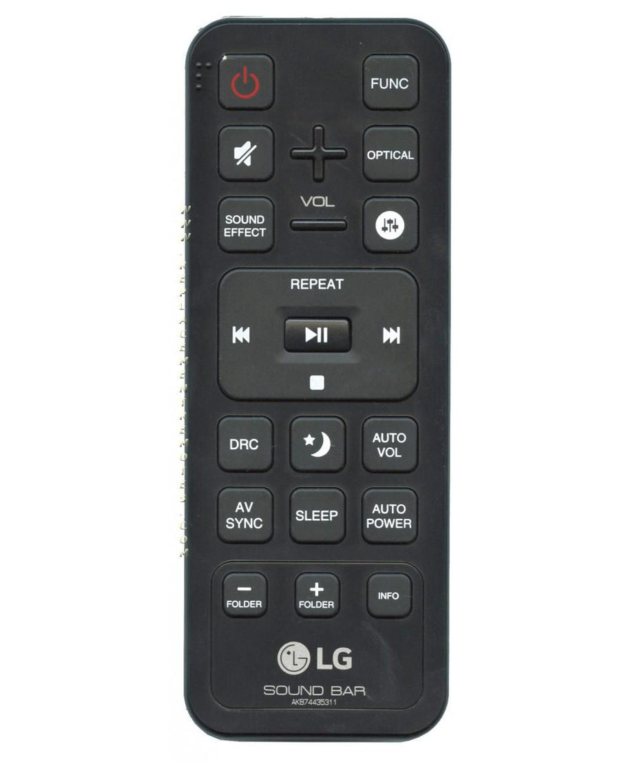 LG AKB74435311 Sound Bar Remote Control