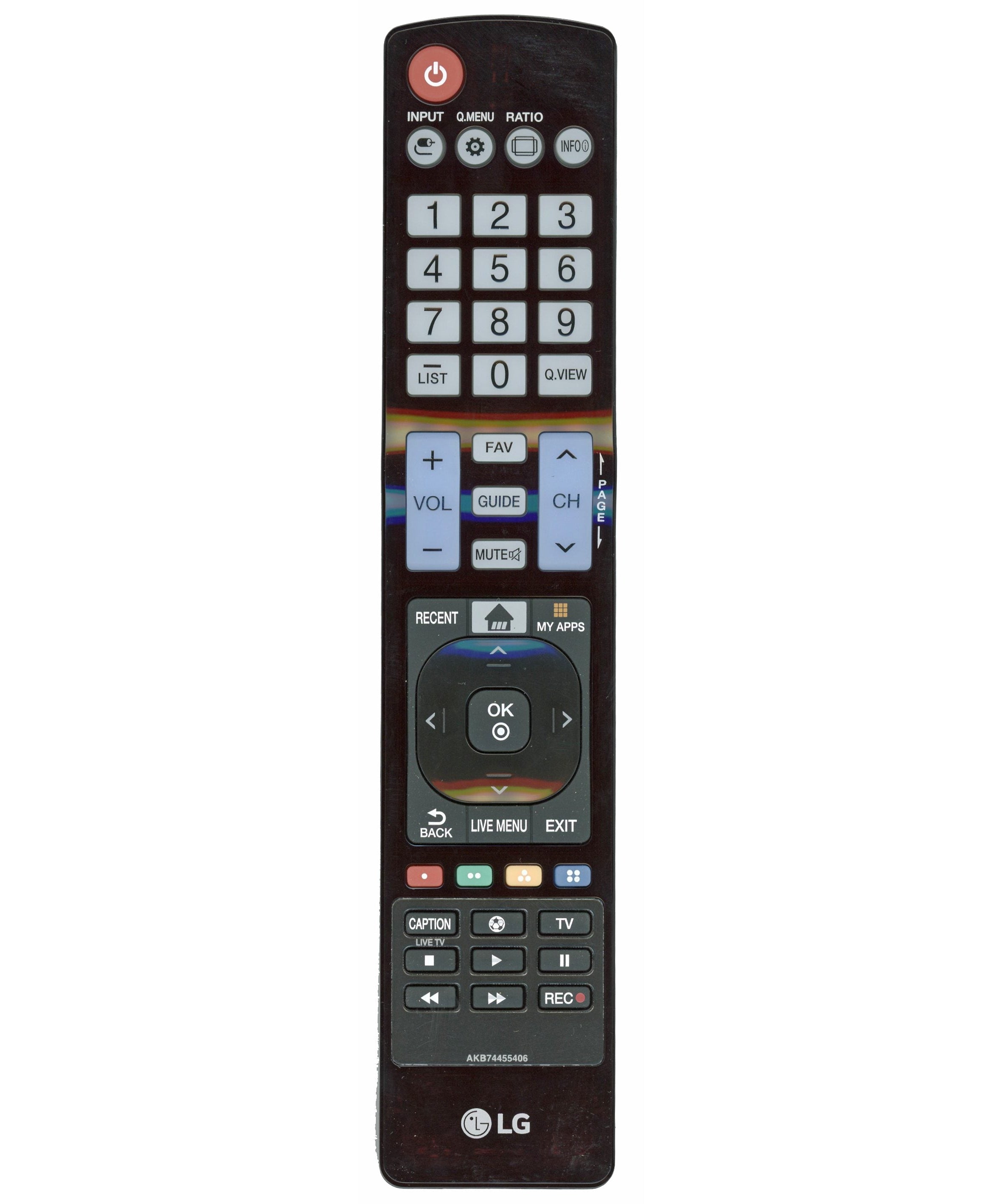 LG AKB74455406 TV Remote Control