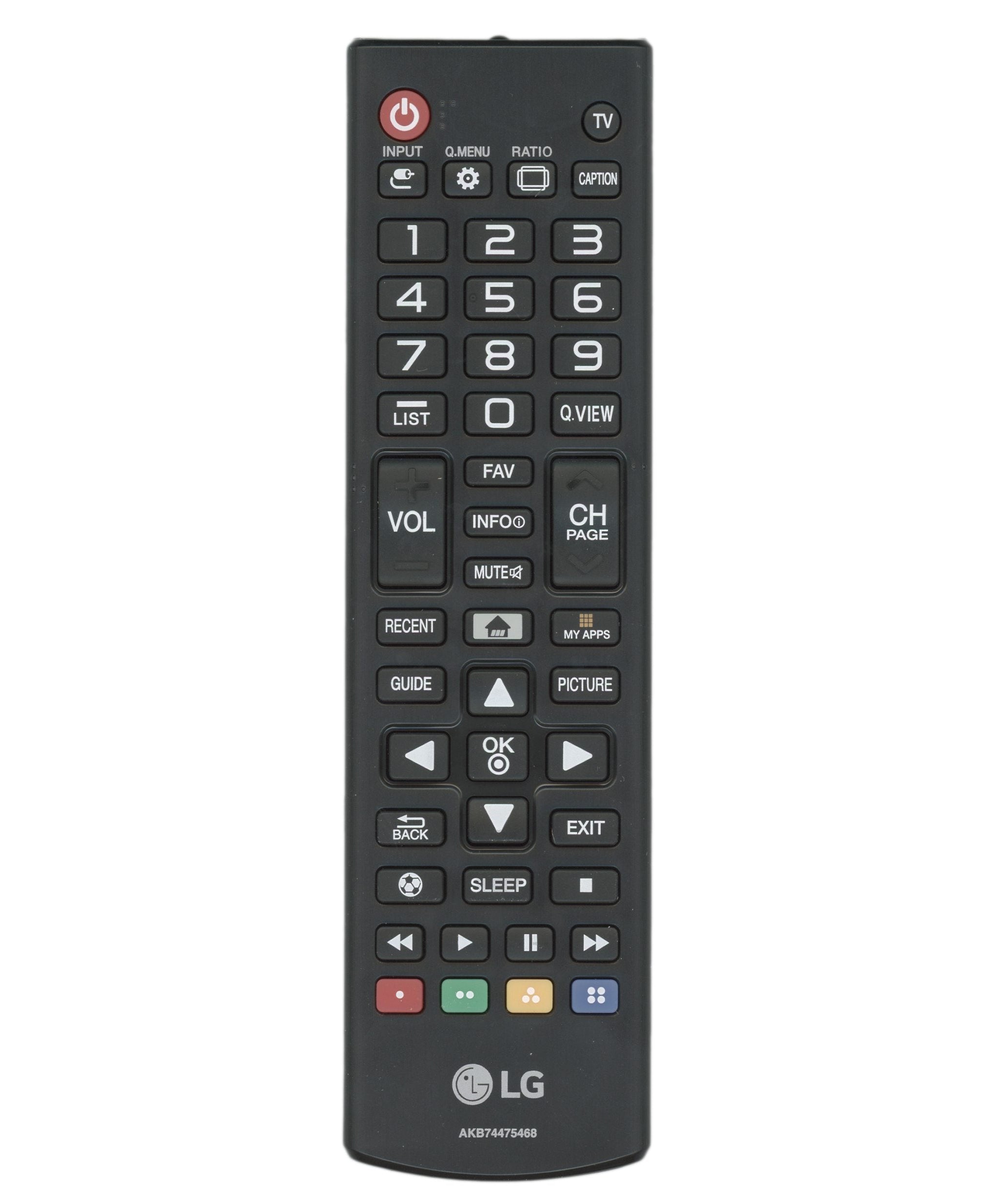 LG AKB74475468 TV Remote Control