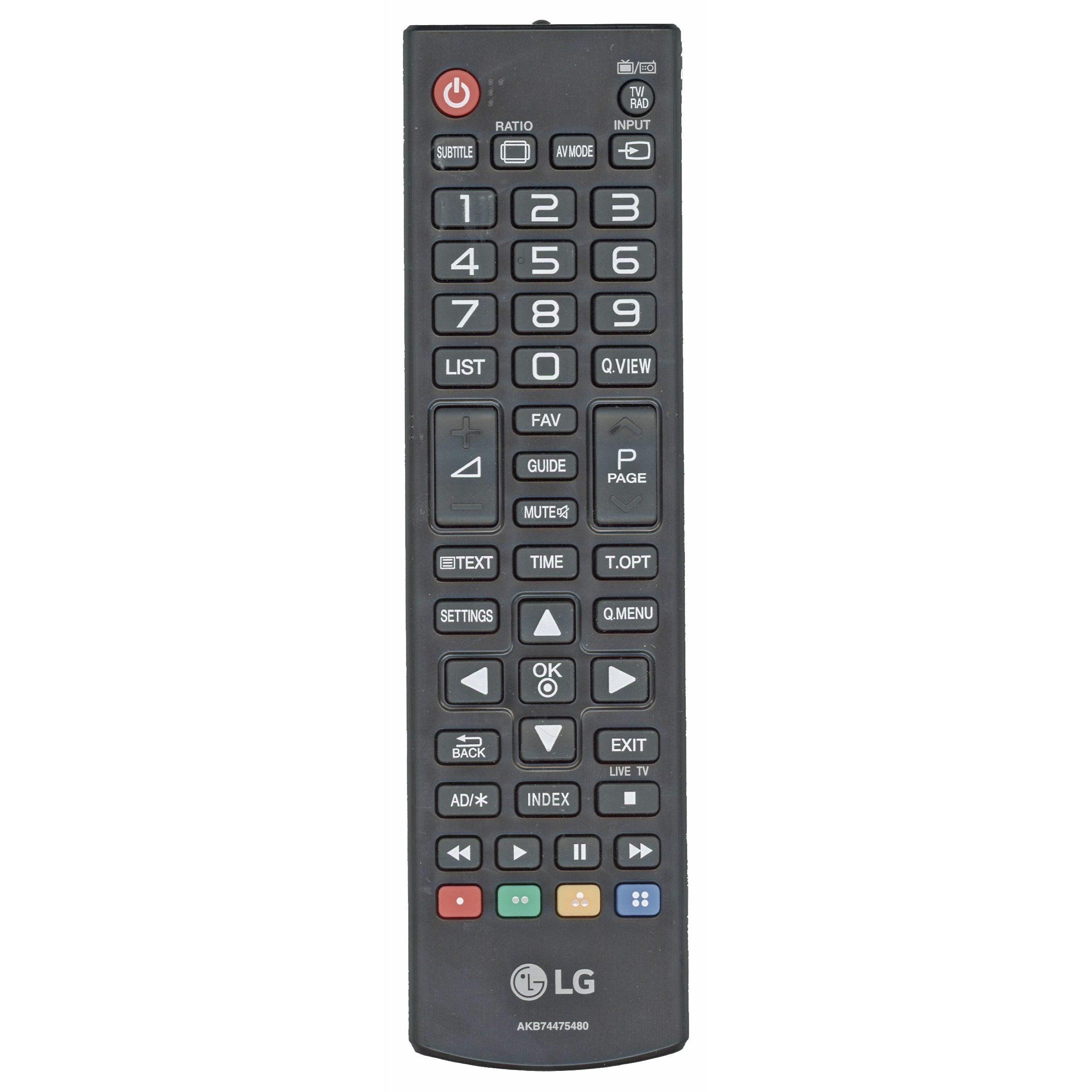LG AKB74475480 TV Remote Control