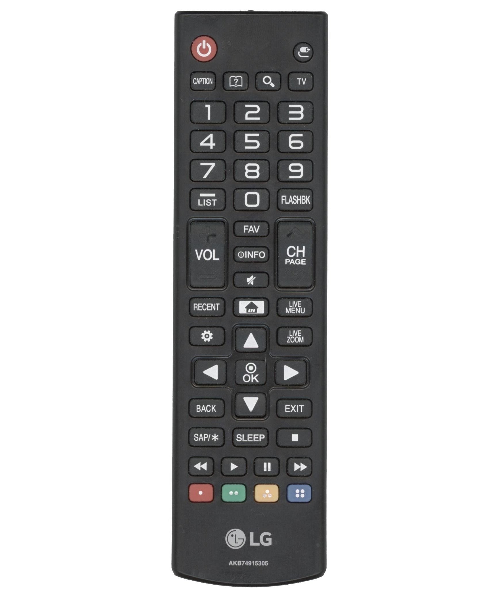LG AKB74915305 TV Remote Control