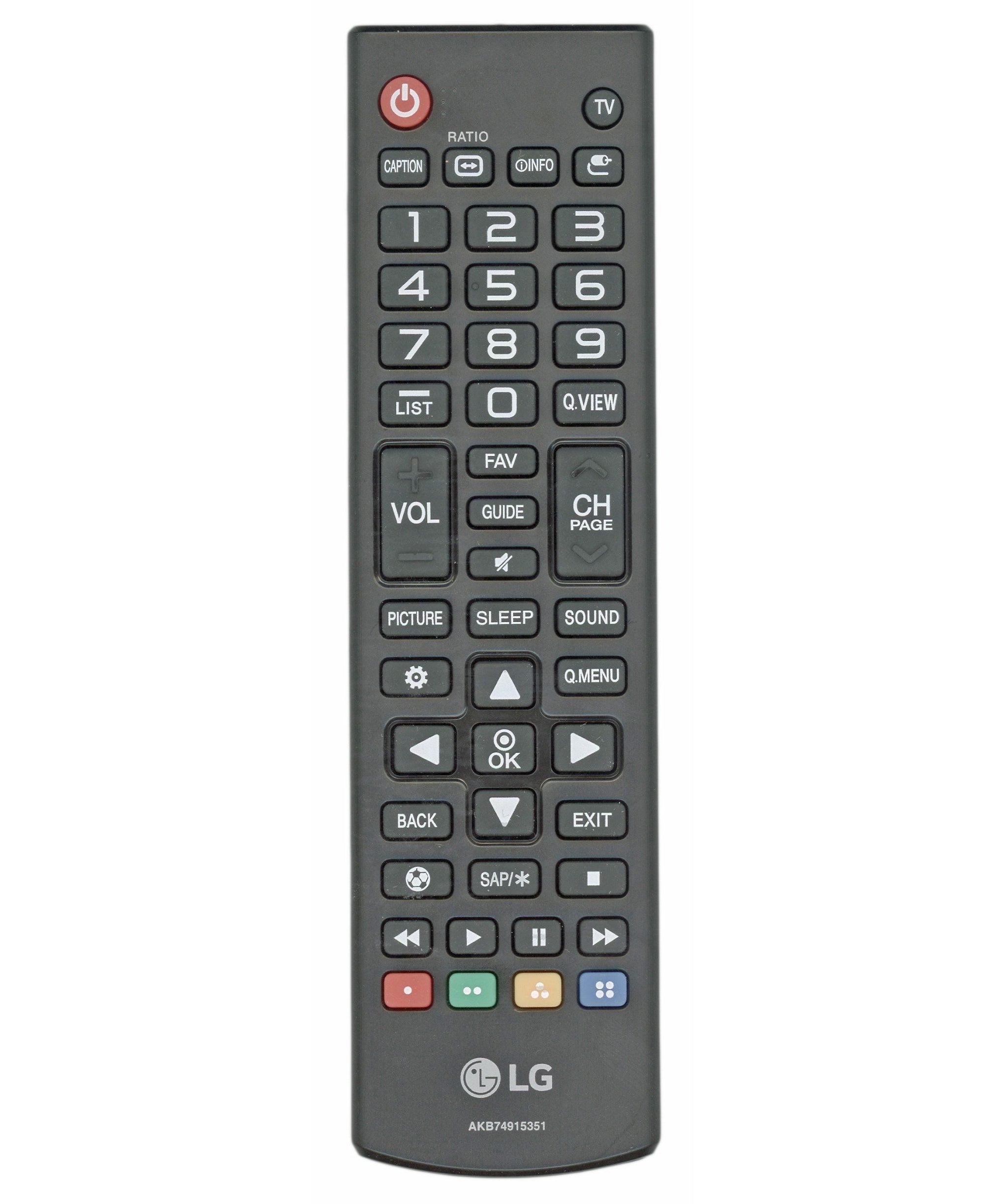 LG AKB74915351 TV Remote Control