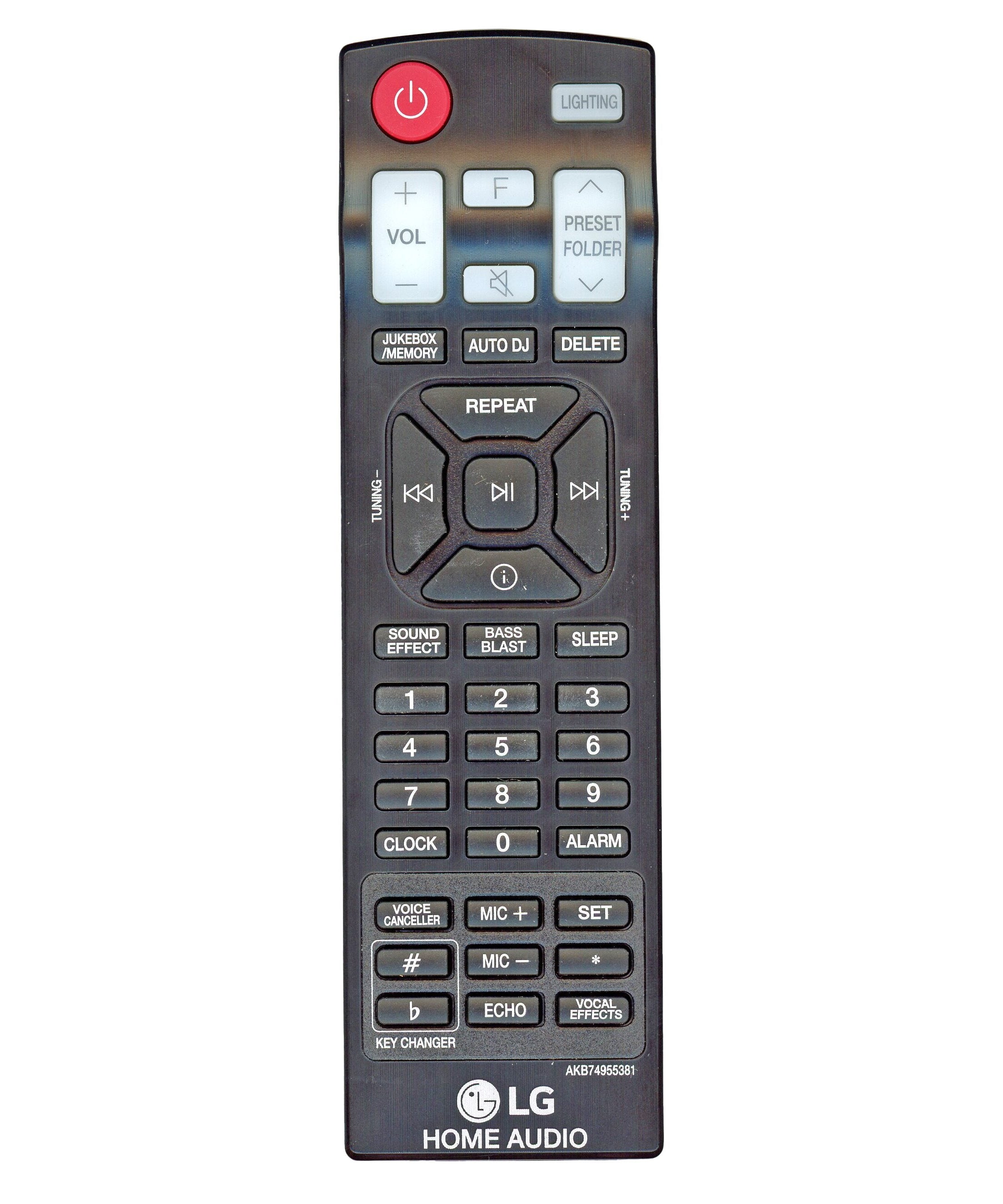 LG AKB74955381 Audio Remote Control